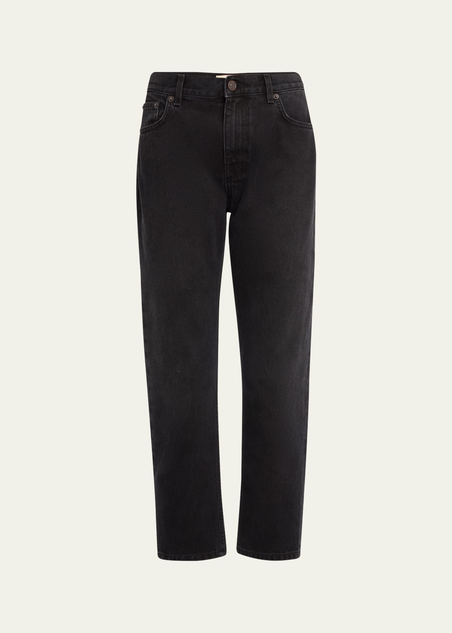 The Row Women's Land Straight-leg Crop Jeans In Black
