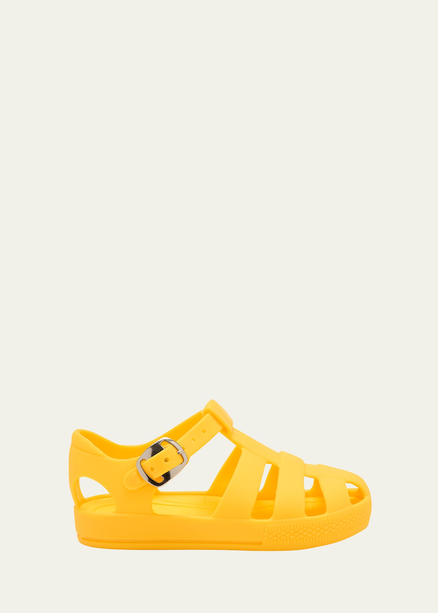 Bonniemob Kid's Jelly Shoes, Toddlers In Yellow