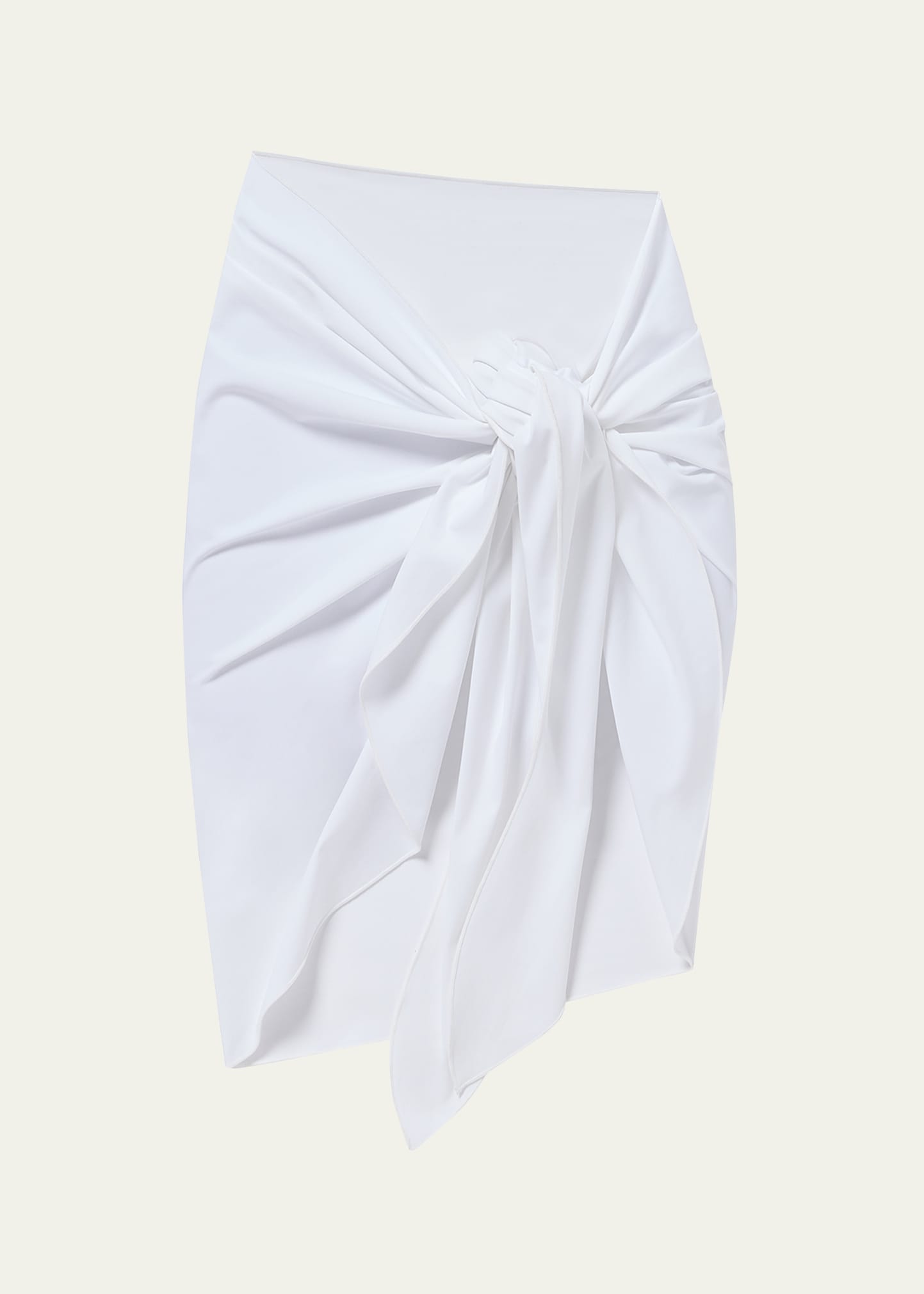 Stylest Dreamsculpt Sarong Coverup In Blanc
