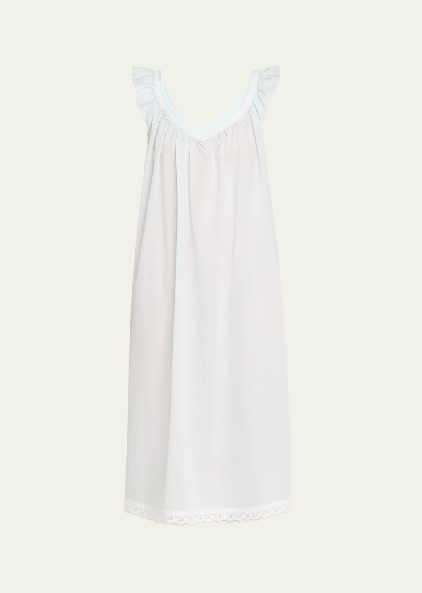 Heddy Lace-Trim Nightgown