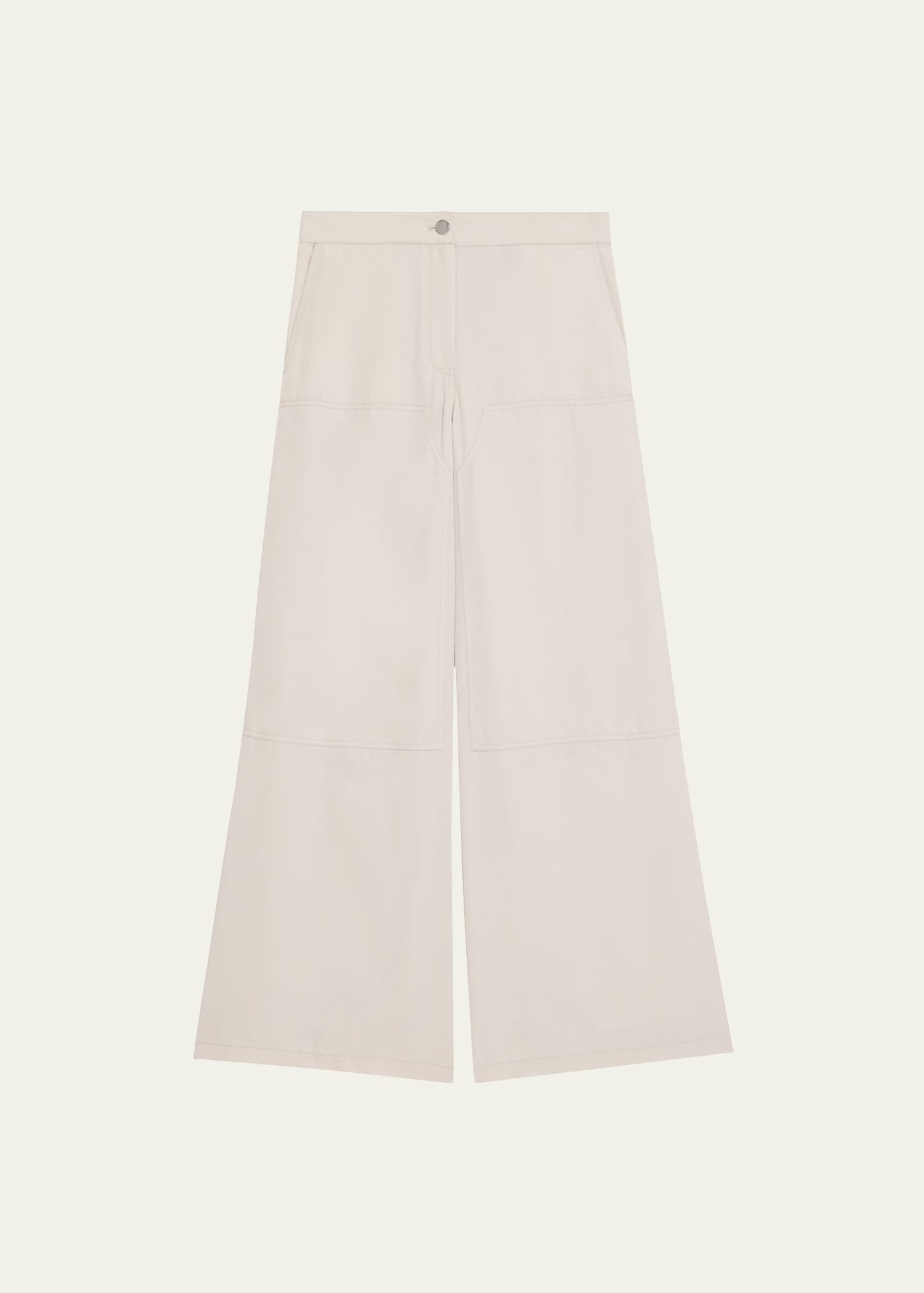 THEORY FLUID WIDE-LEG CARGO PANTS