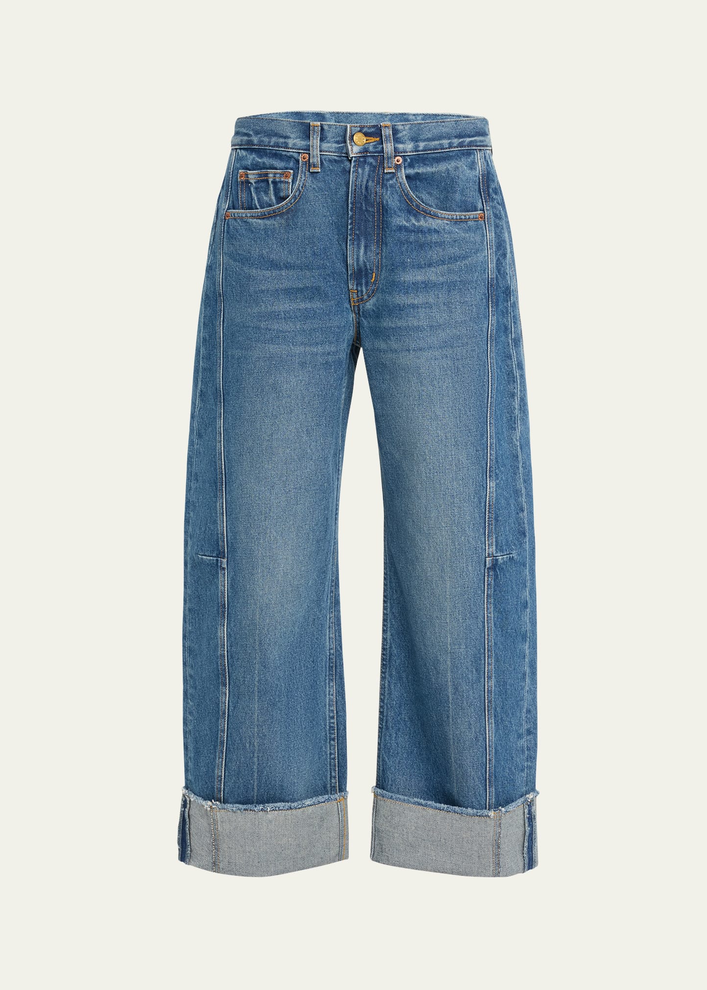 Lasso Relaxed Cuffed Jeans