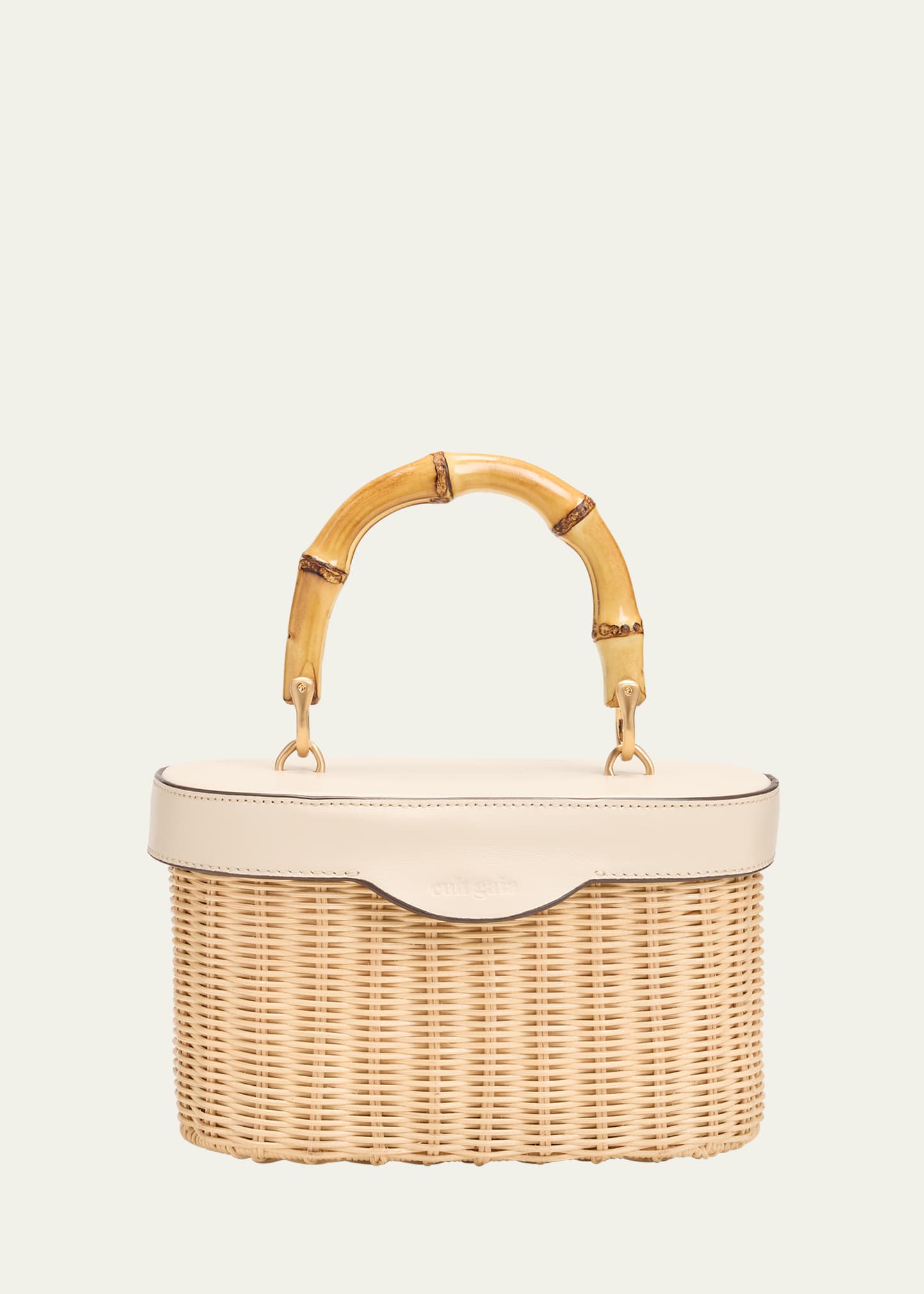 Gwyneth Basket Top-Handle Bag