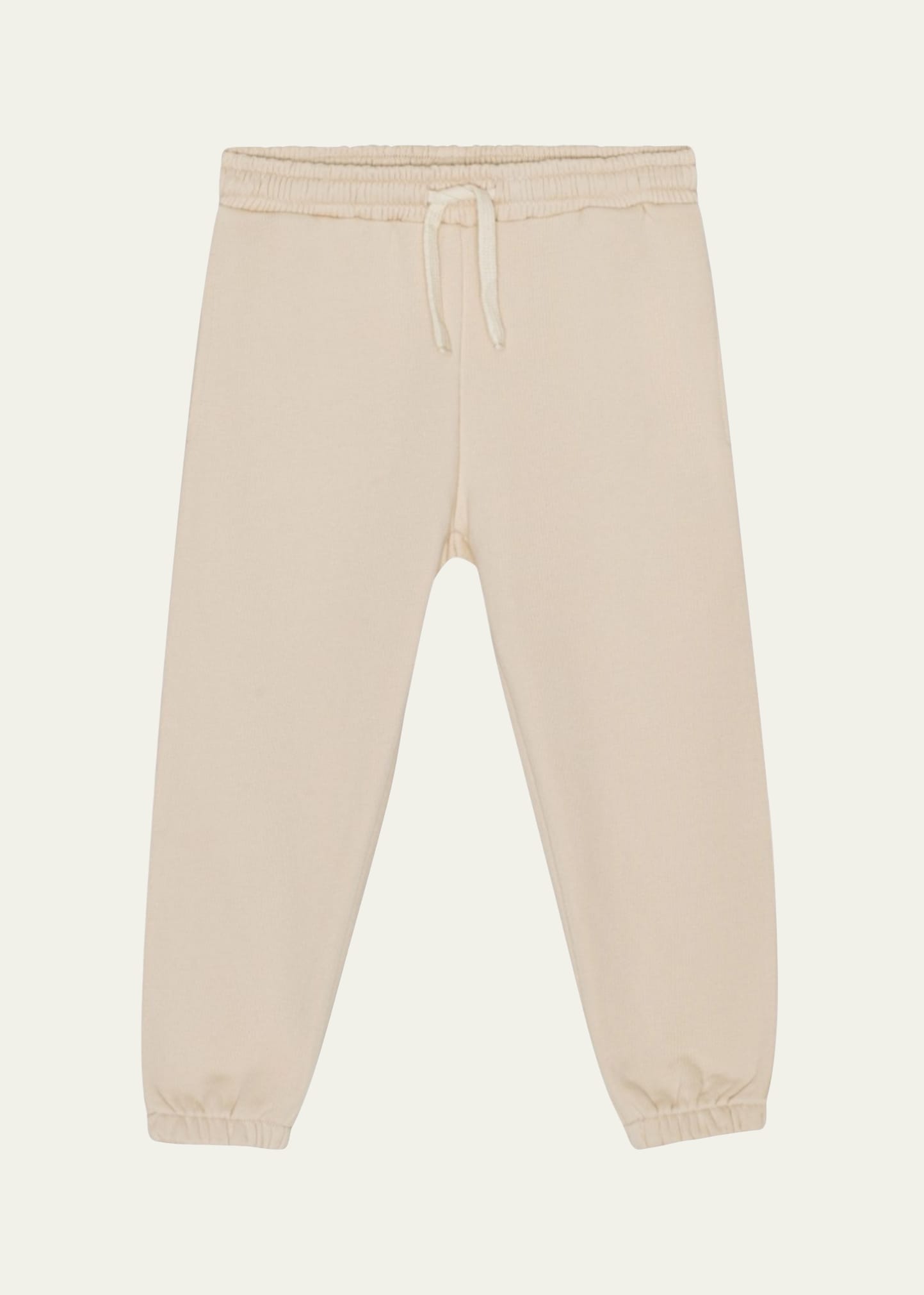 Girl's Lou Drawstring Organic Cotton Sweatpants, Size 12M-4