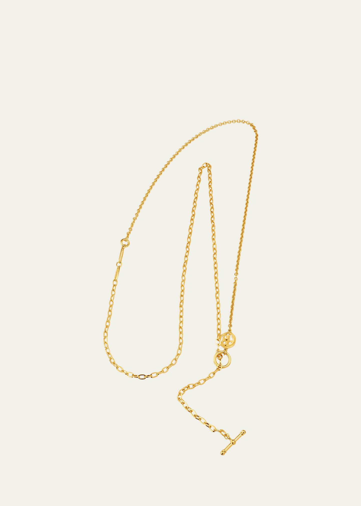 Ben-amun Arielle Gold Lariat Toggle Necklace