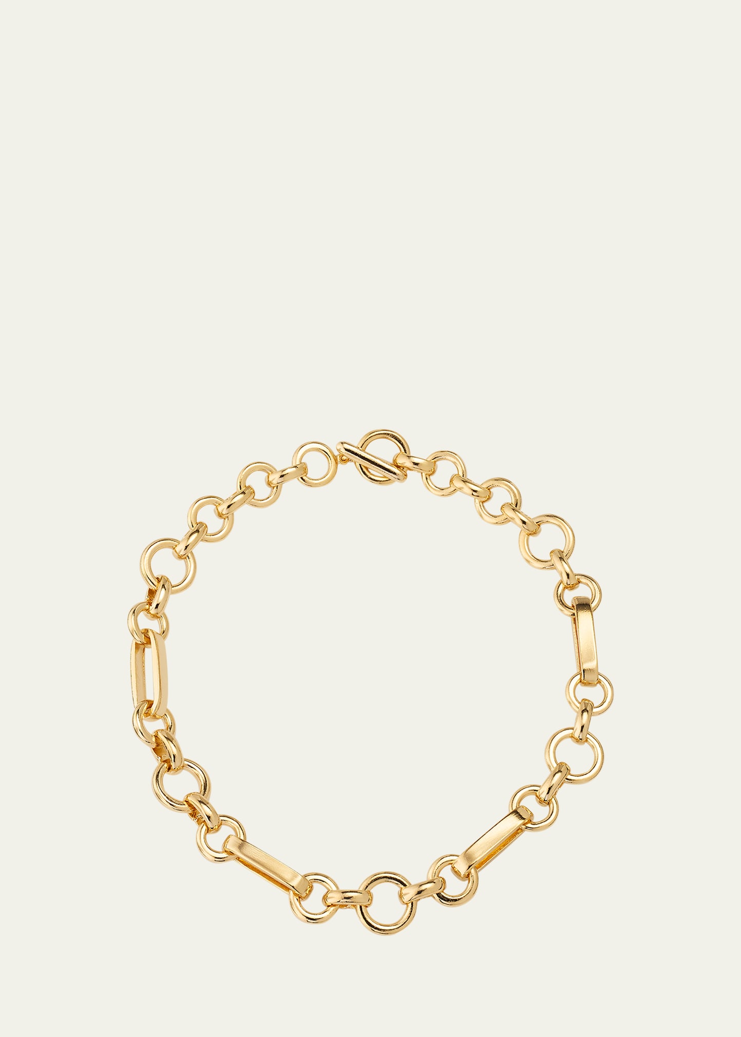 Ben-amun Olivia Gold Oval Chain Link Necklace