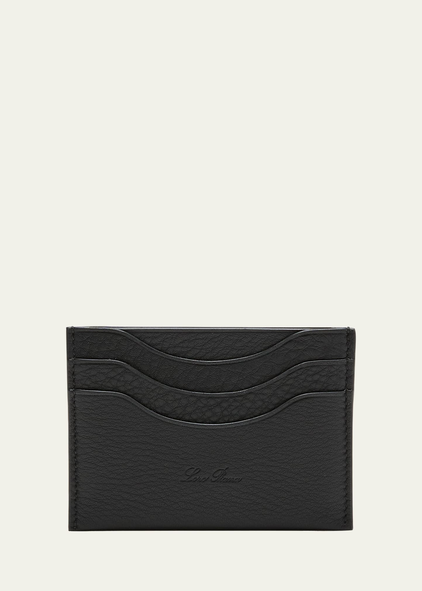 Men's Extra Grained Calfskin Card Holder