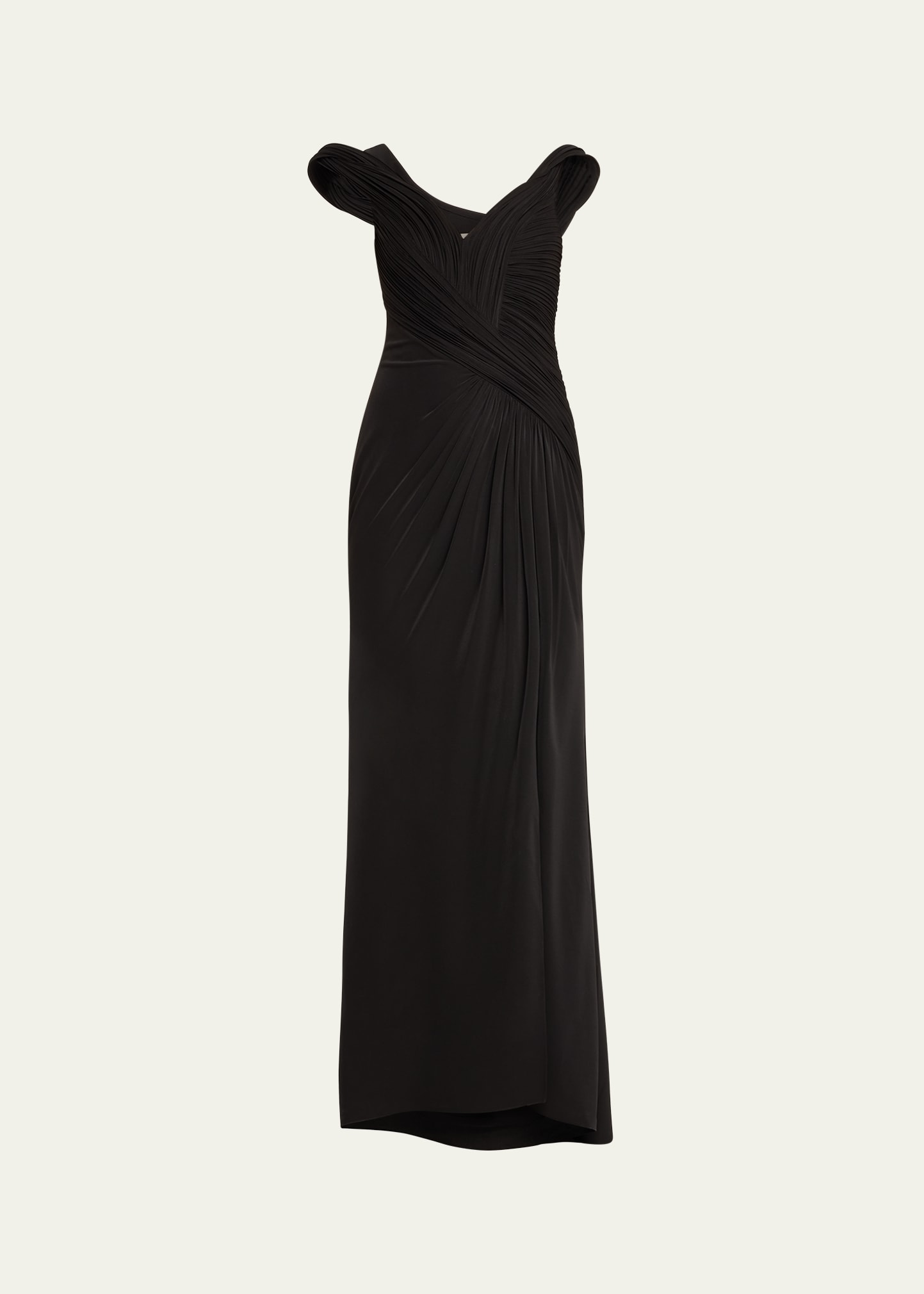 The Pandora Sculpted Draped Gown