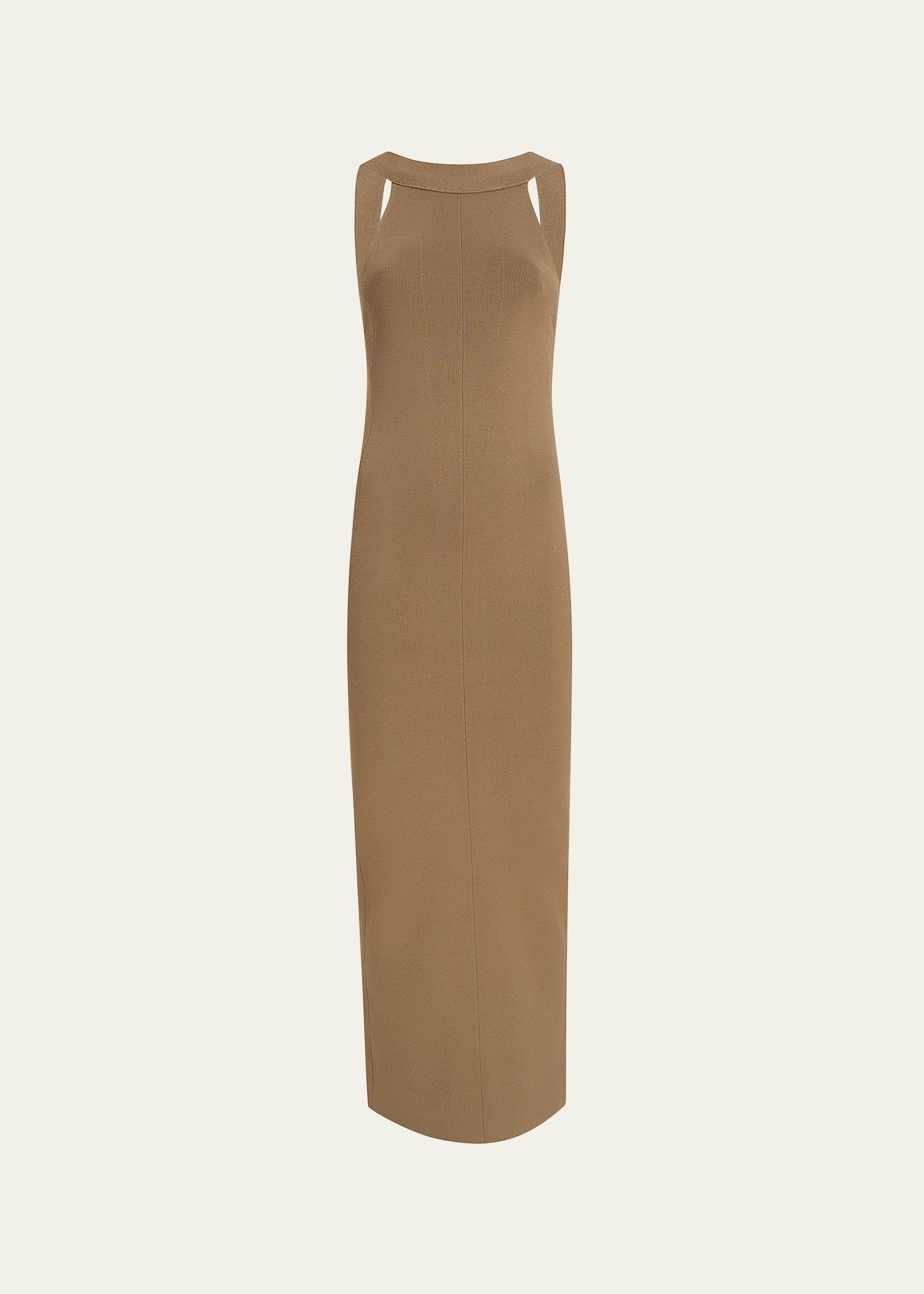 khaite beige dress KHAITE Yon Dress in Cream - Ivory Designer Dress main image 0