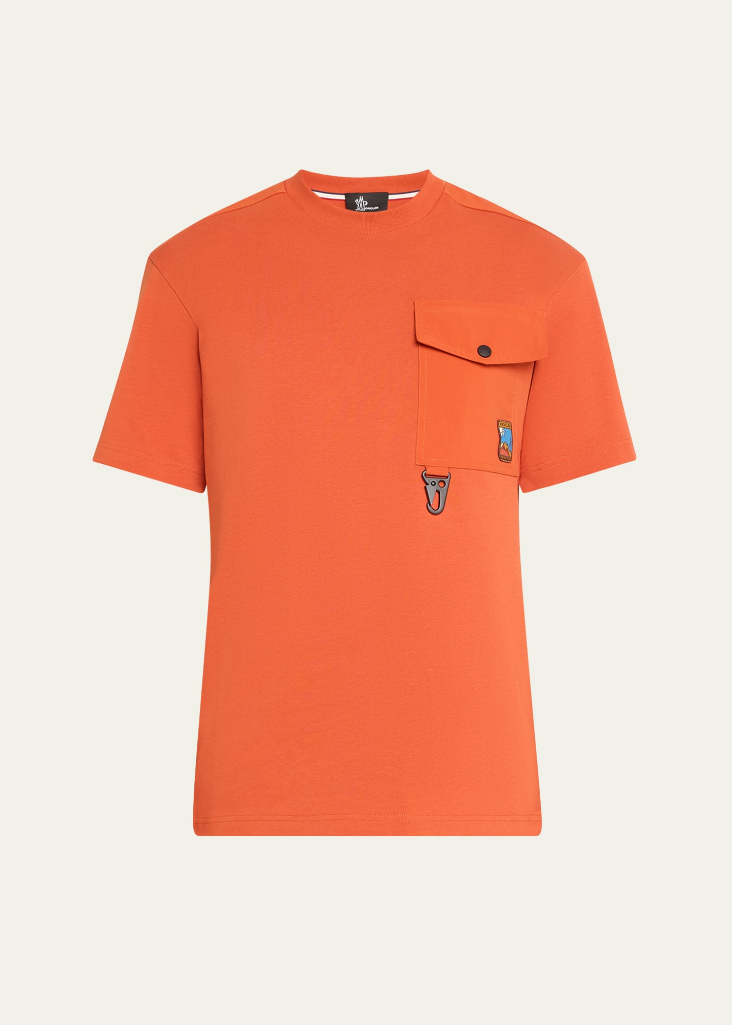 Men's Jersey T-Shirt with Utility Pocket