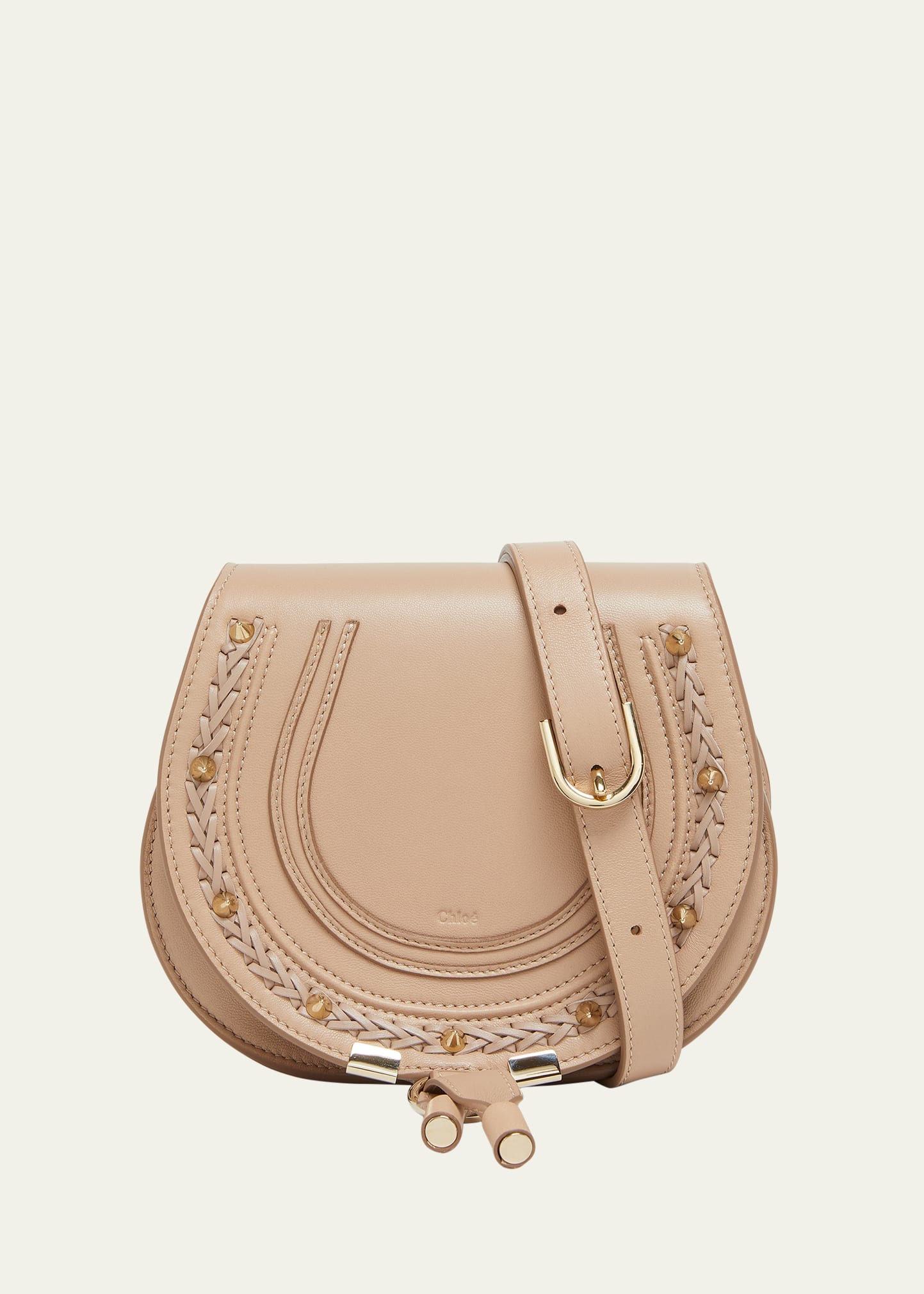 Marcie Crossbody Bag in Spike Studded Leather