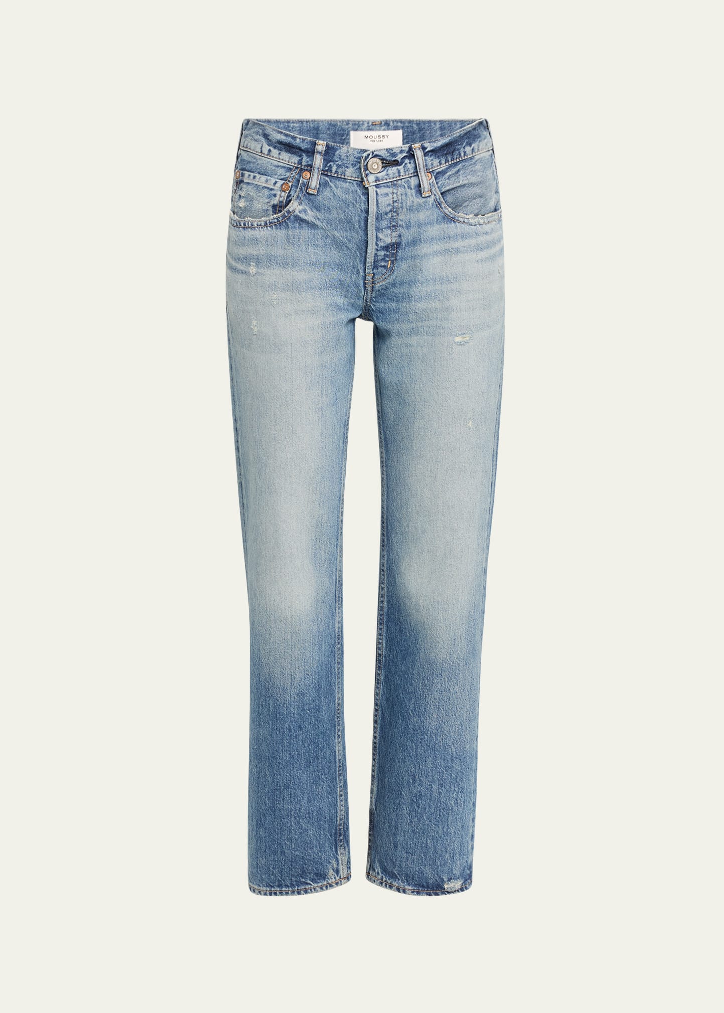 Trigg Straight Low-Rise Jeans