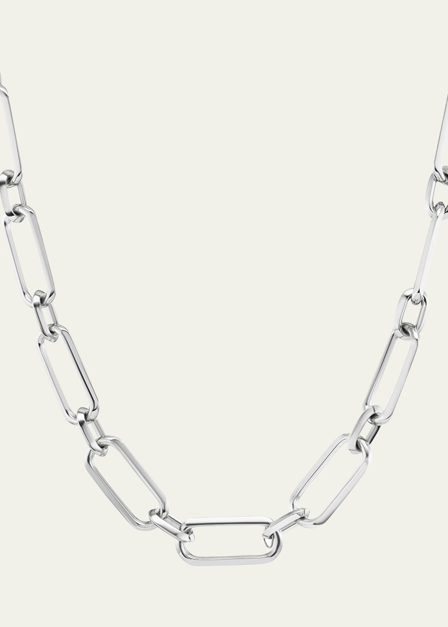 Gwyneth Large Link Chain Necklace, 18"L