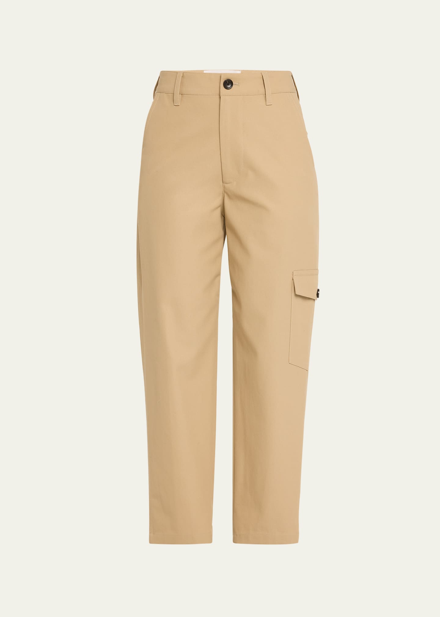 Maria Mcmanus Cropped Cargo Pants In Sand