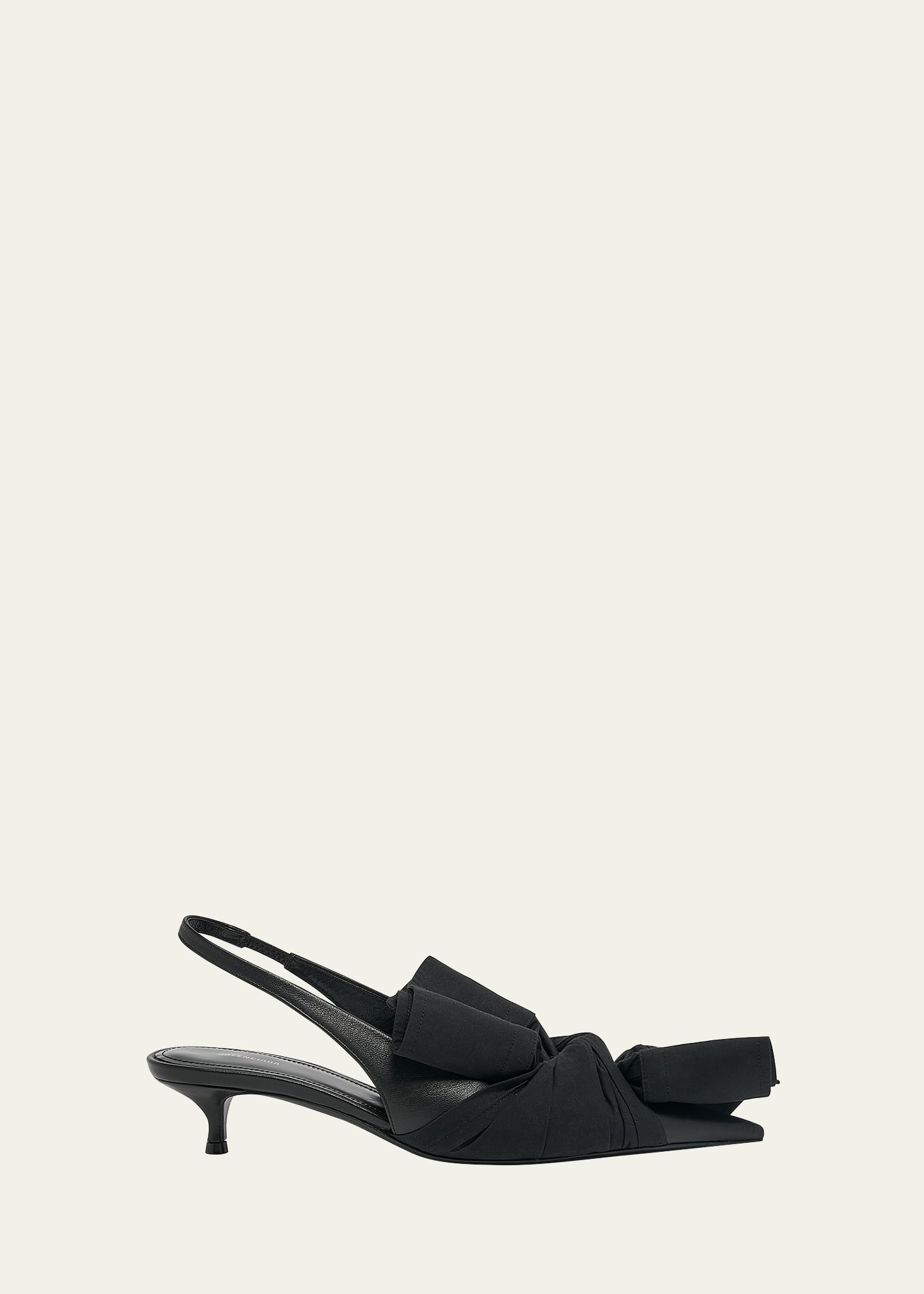 Balenciaga Knife Chemise Pumps Black In Multi