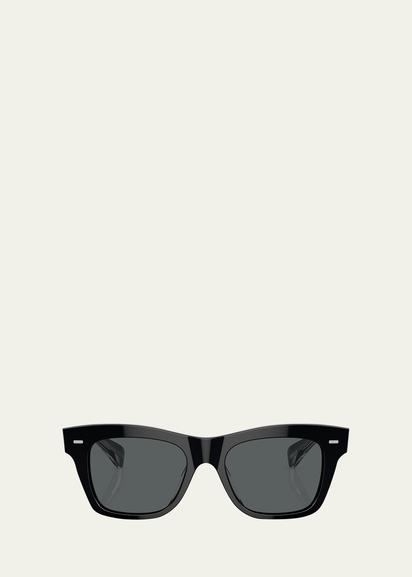 Oliver Peoples Ms Oliver Acetate Square Sunglasses In Black