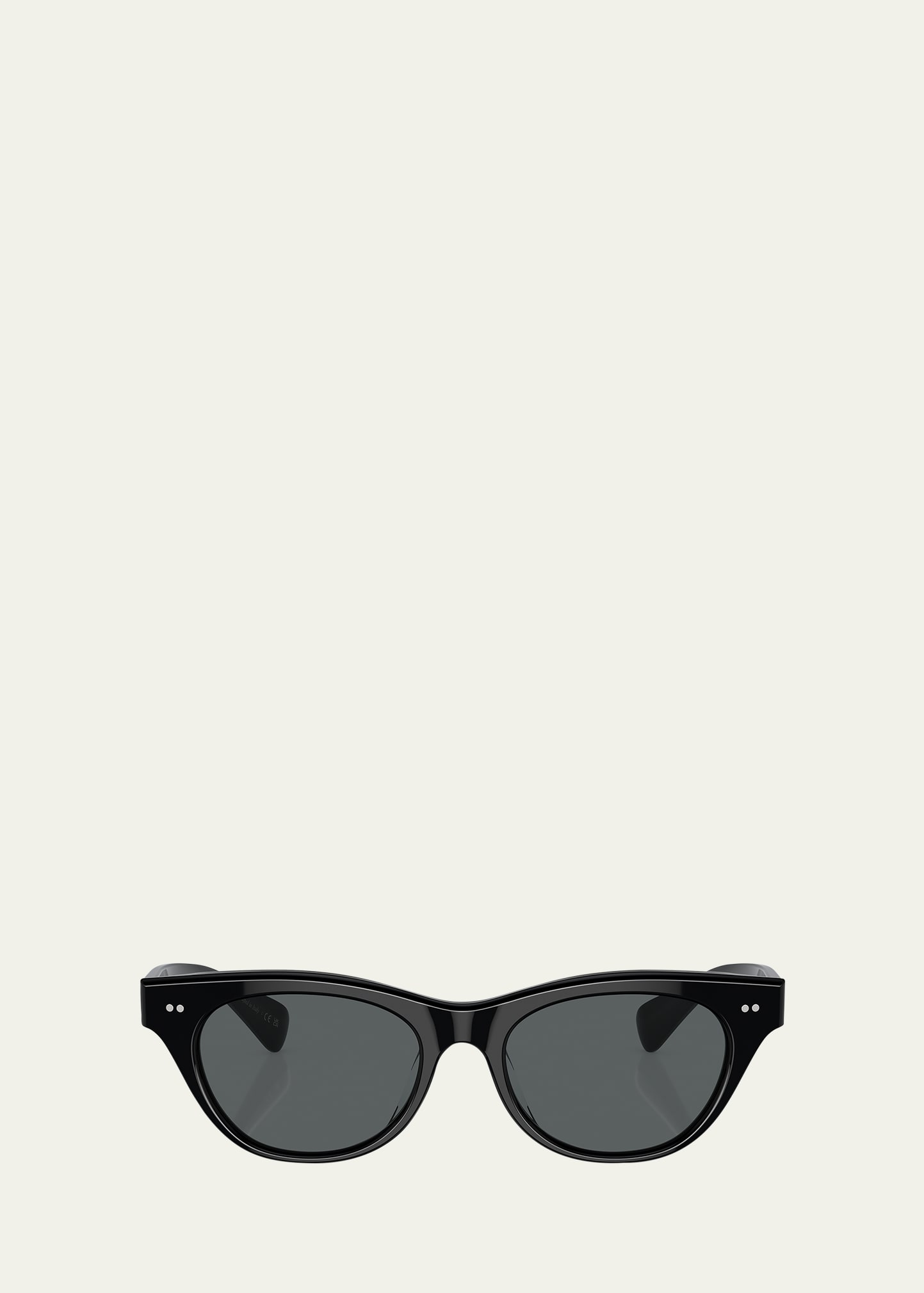 Shop Oliver Peoples Avelin Acetate Butterfly Sunglasses In Black