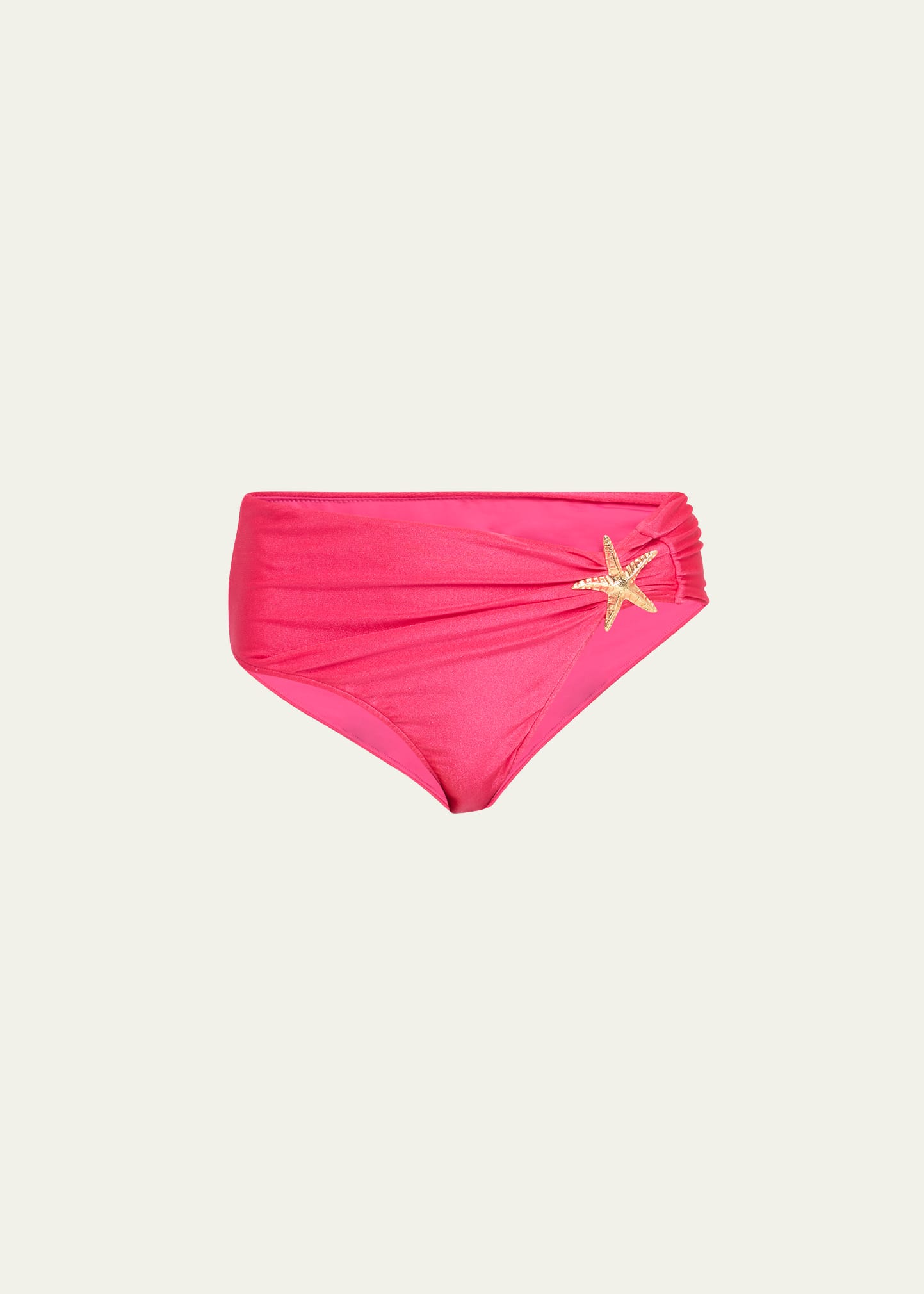 Shop Patbo Starfish Bikini Bottoms In Cerise