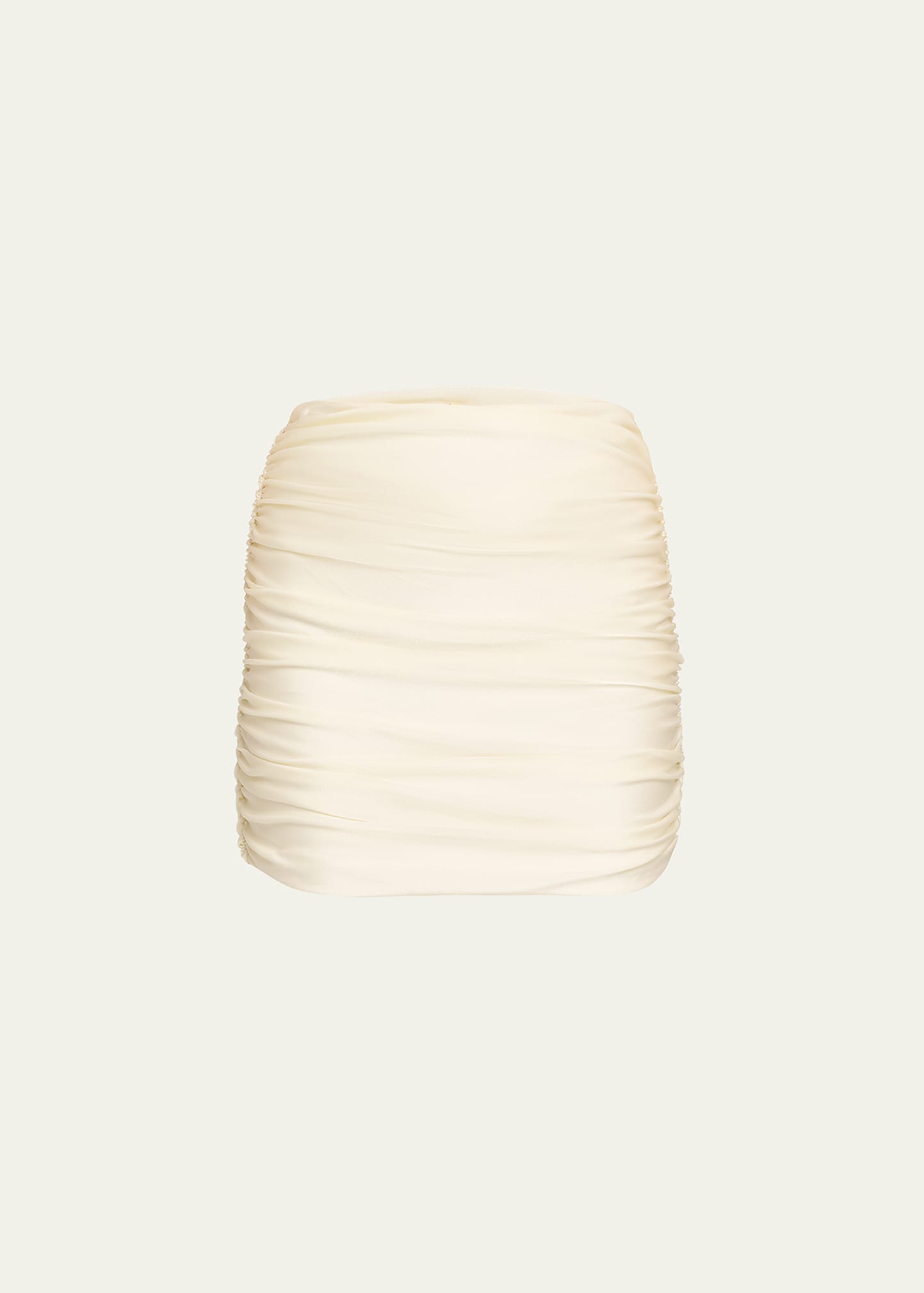 Shop Patbo Piscina Stretch Mini Skirt In White