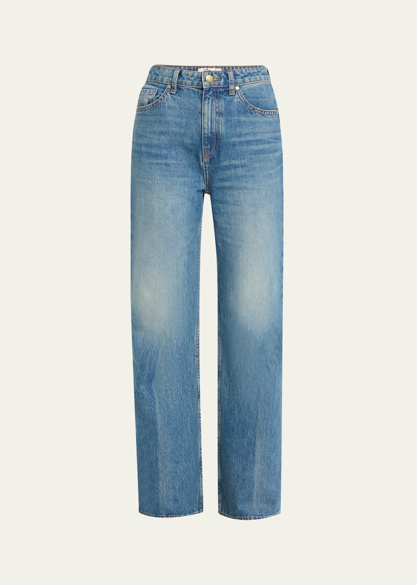The Martine Straight-Leg Denim Jeans