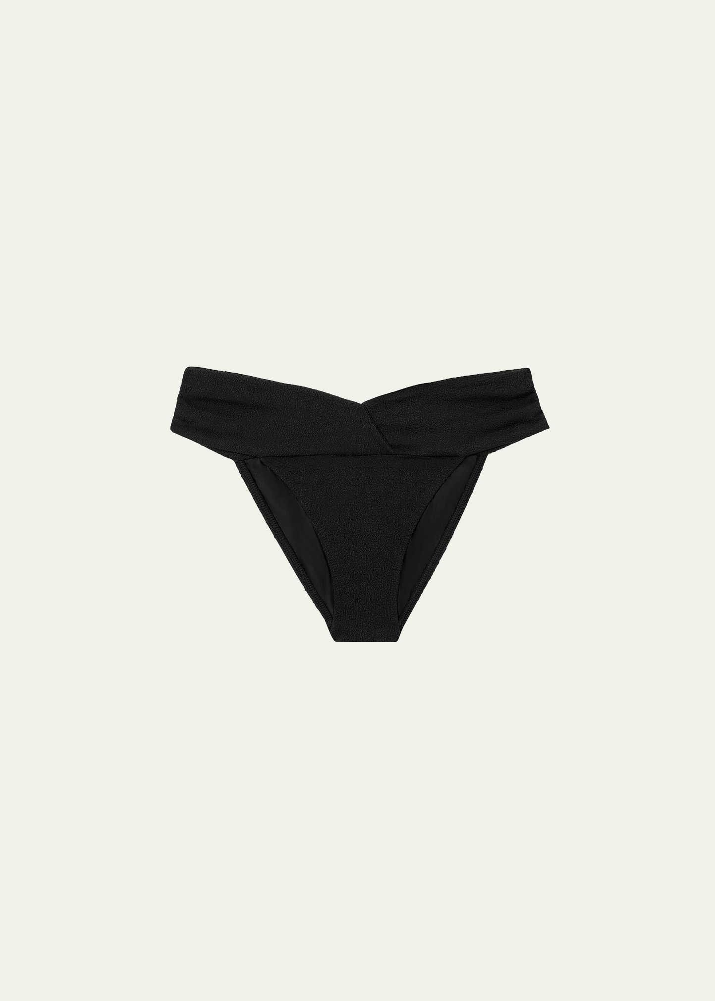 Shop Vix Firenze Beta Full Bikini Bottoms In Black