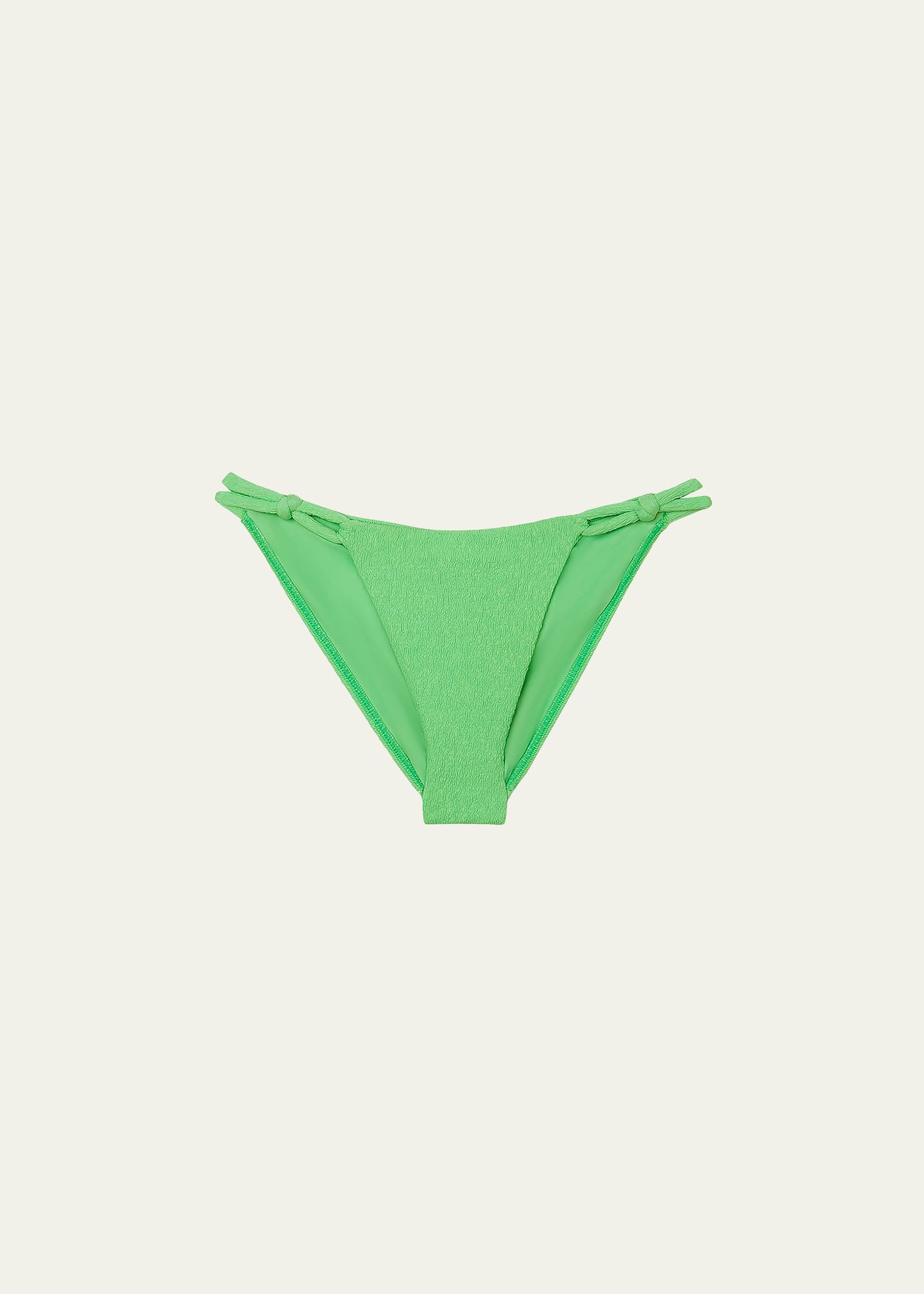 Shop Vix Firenze Edie Detail Full Bikini Bottoms In Seaside