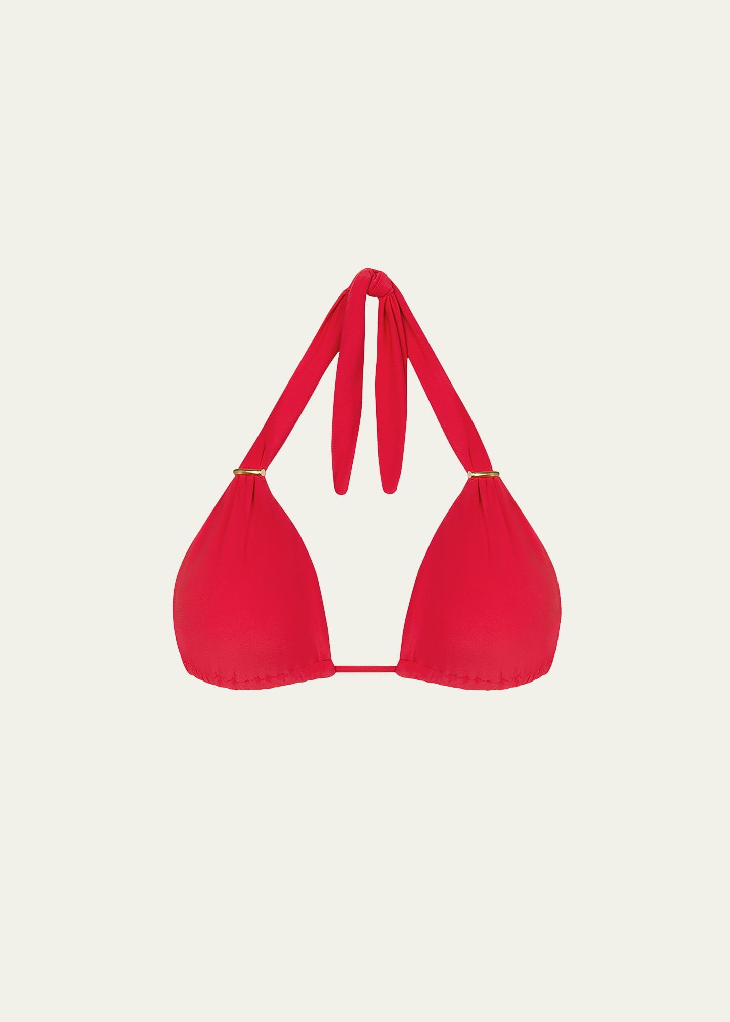 Vix Solid Bia Tube Bikini Top In Red