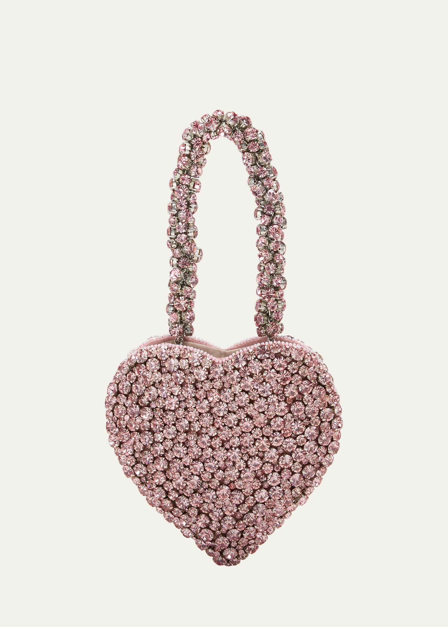 Maison Ava Kids' Mini Heart Shoulder Bag In Pink