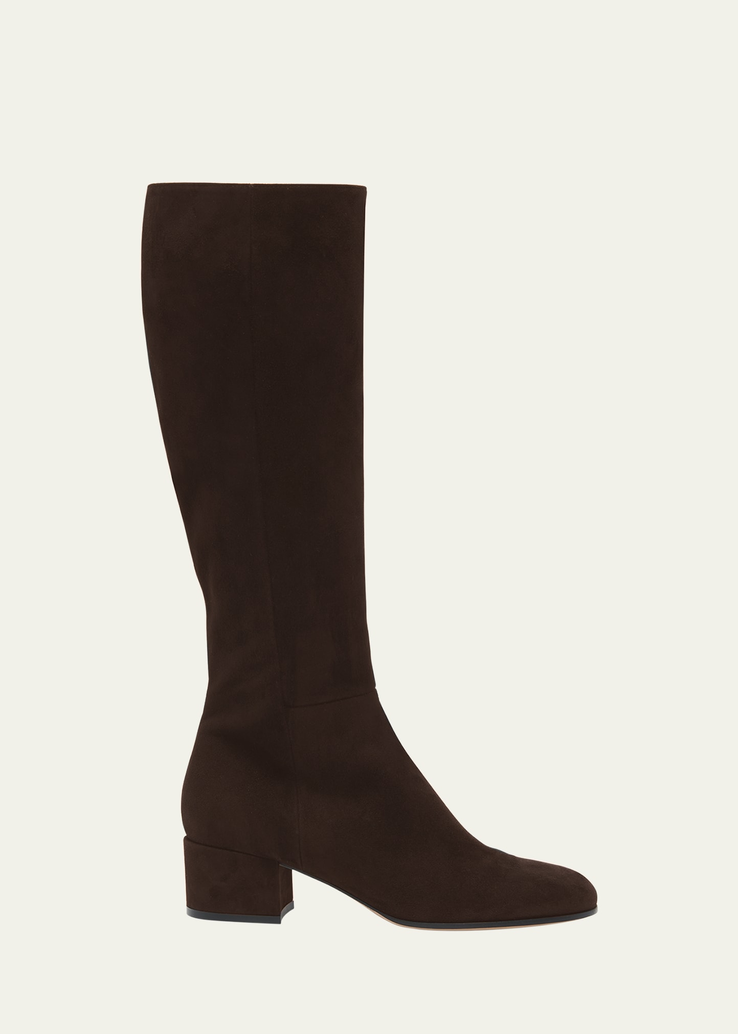 Gianvito Rossi Dunn 85mm suede boots - Black