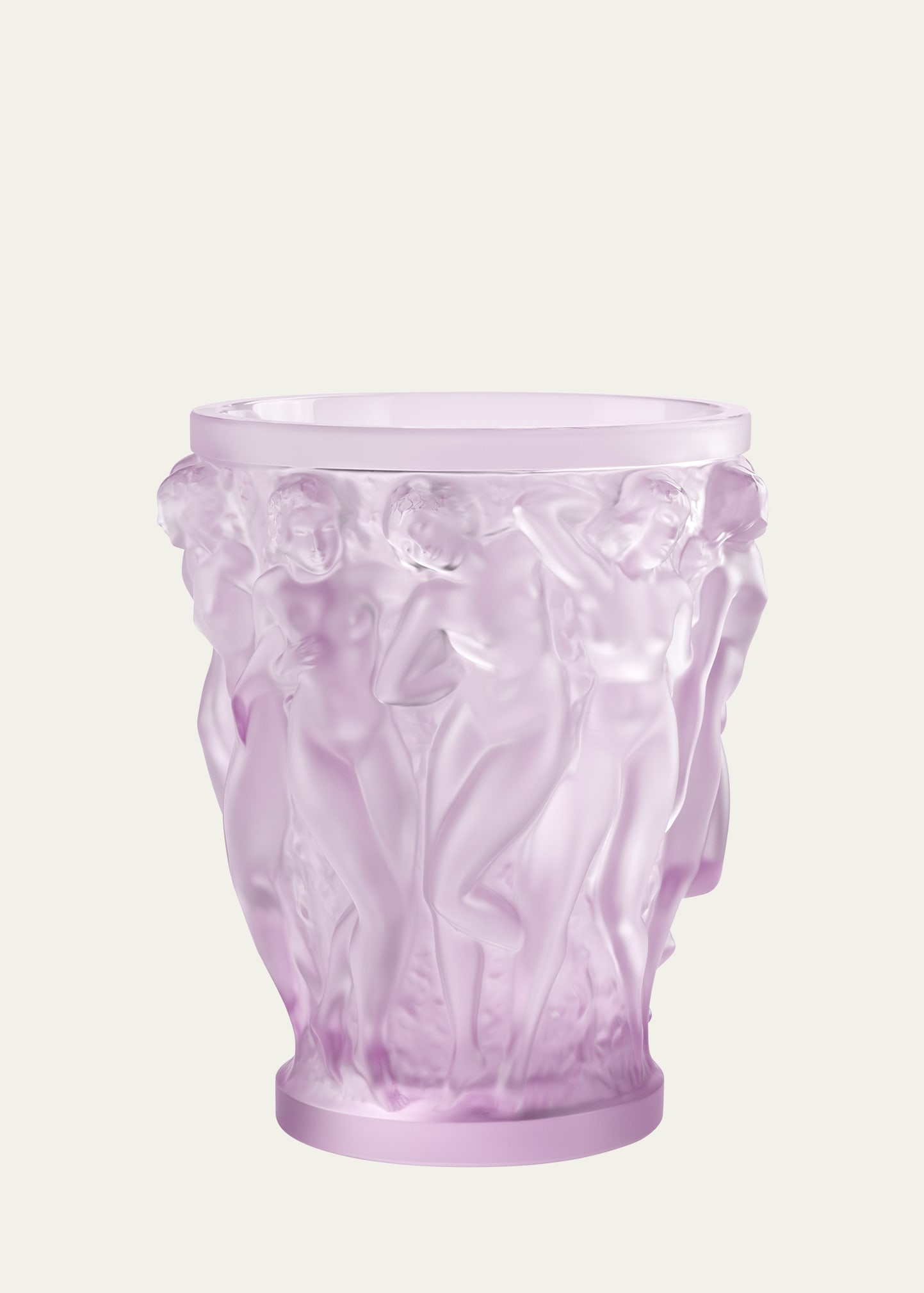 Bacchantes Pink Luster Vase