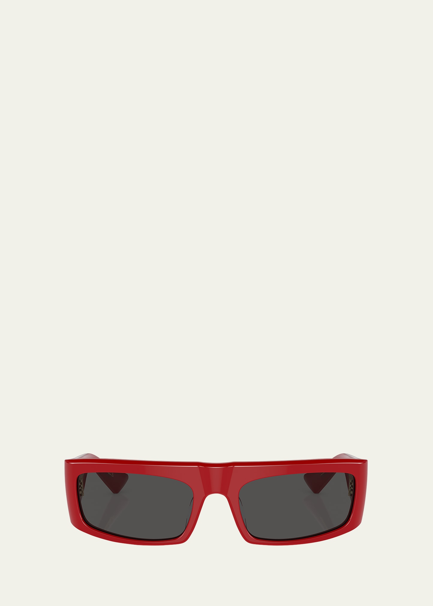 Bold Acetate Rectangle Sunglasses