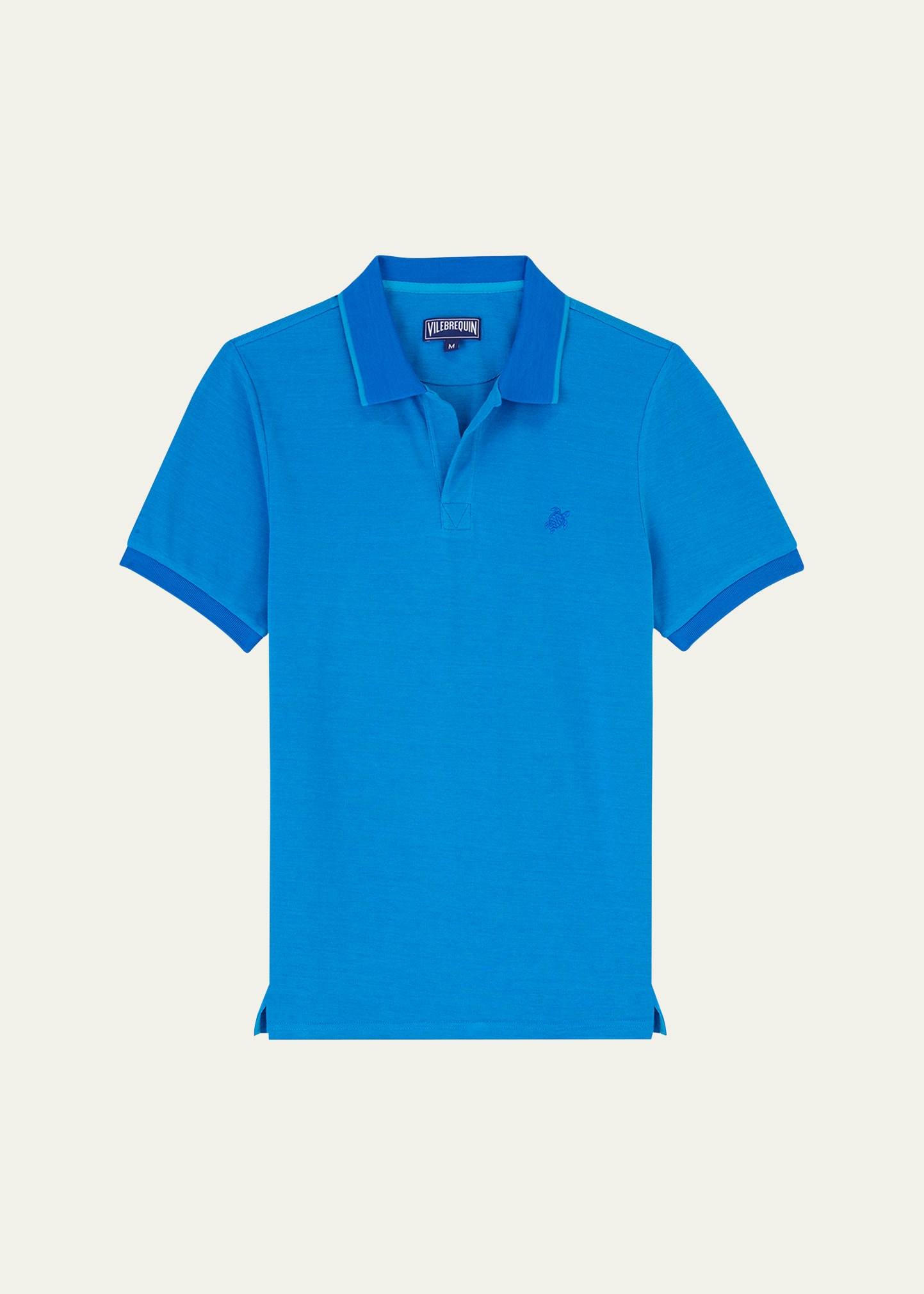 Vilebrequin Men's Pique Polo Shirt In Palace Blu