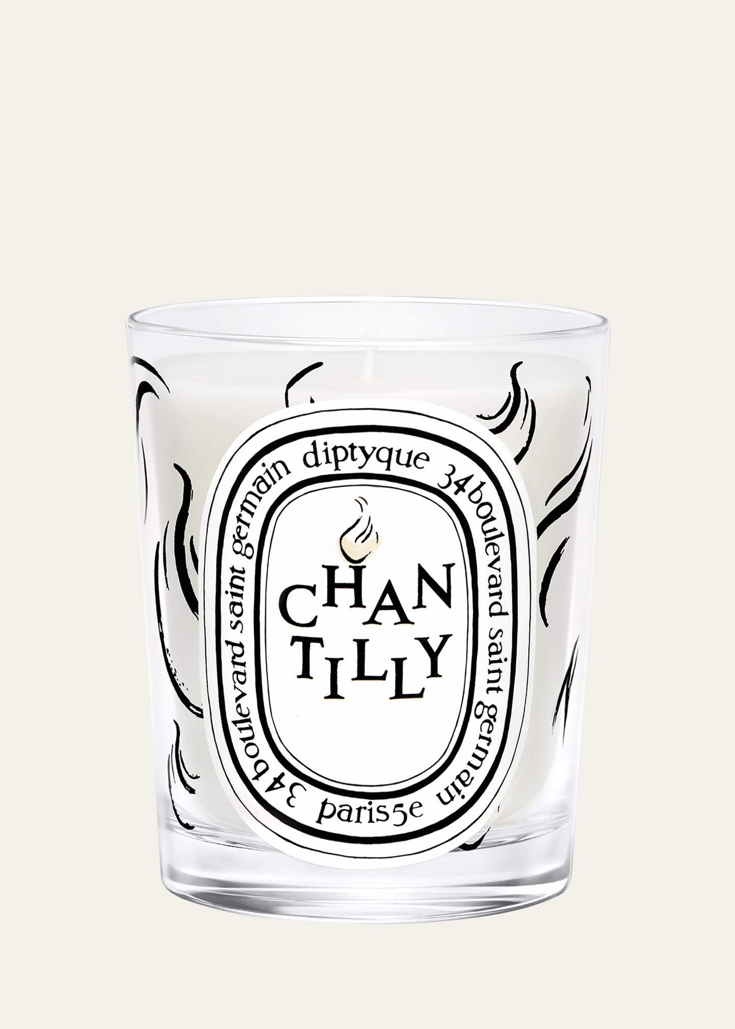 Diptyque Chantilly Limited Edition Classic Candle, 190g In White