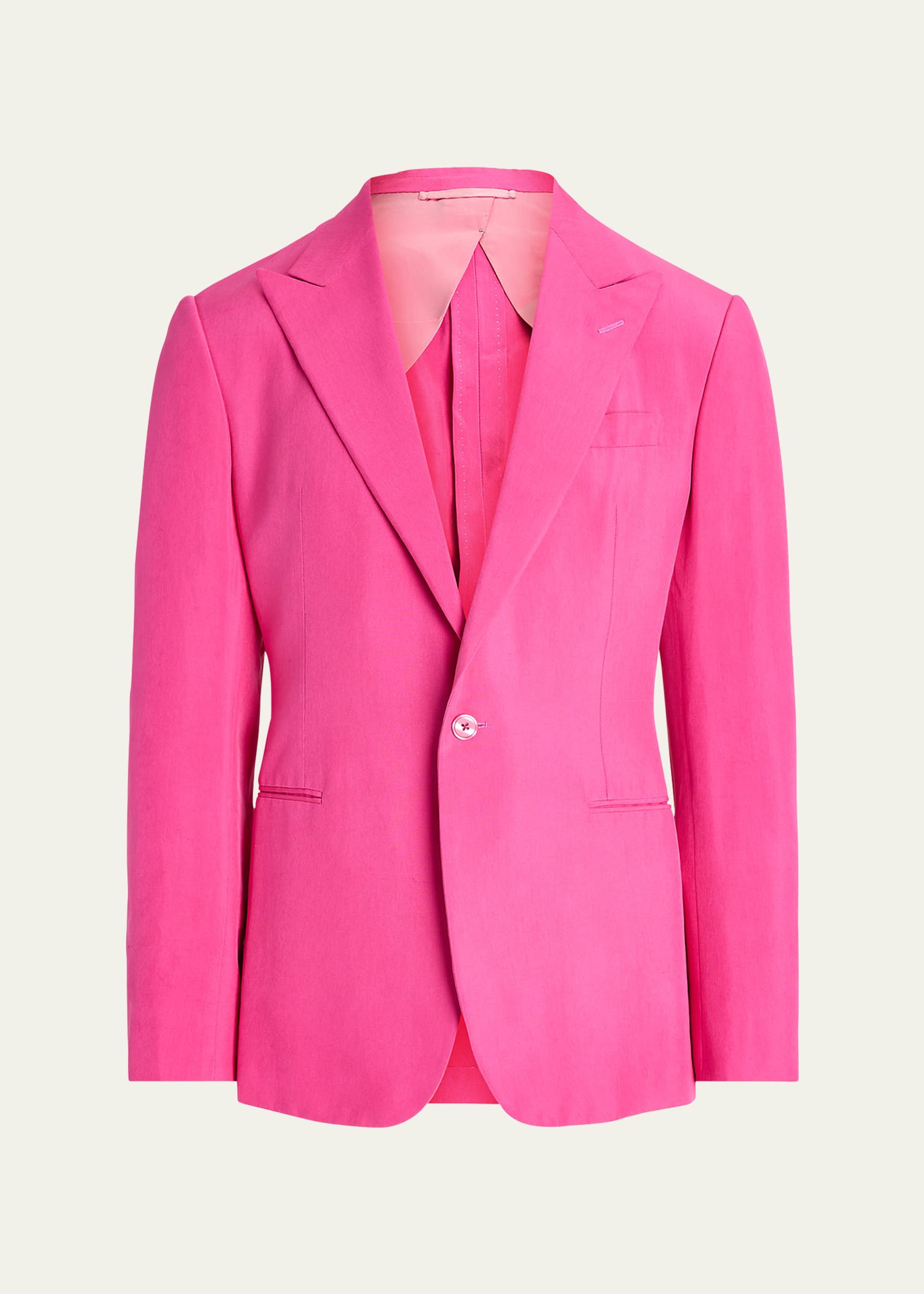 Ralph Lauren Men's Kent Silk Shantung Dinner Jacket In Cbrt Pink
