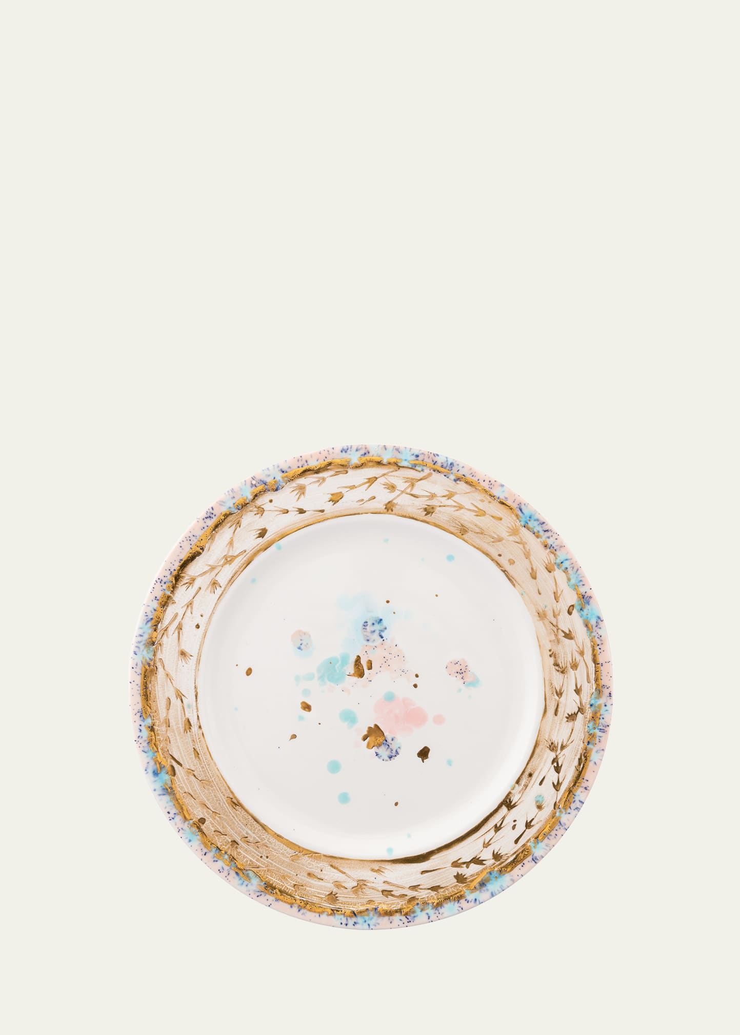 Shop Coralla Maiuri Villa Borghese Dafne Dinner Plate In Multi