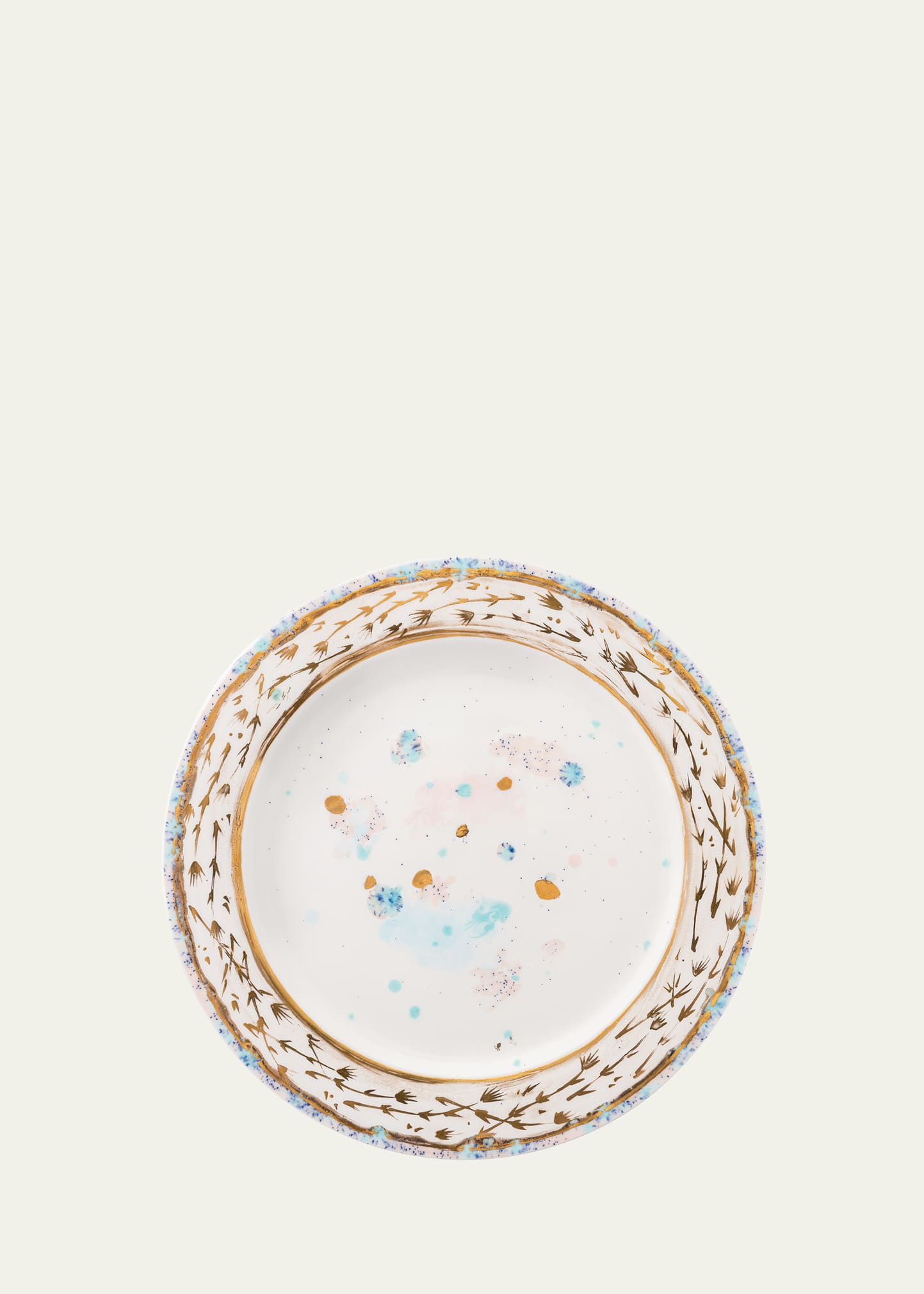 Shop Coralla Maiuri Villa Borghese Dafne Rim Charger Plate In Multi