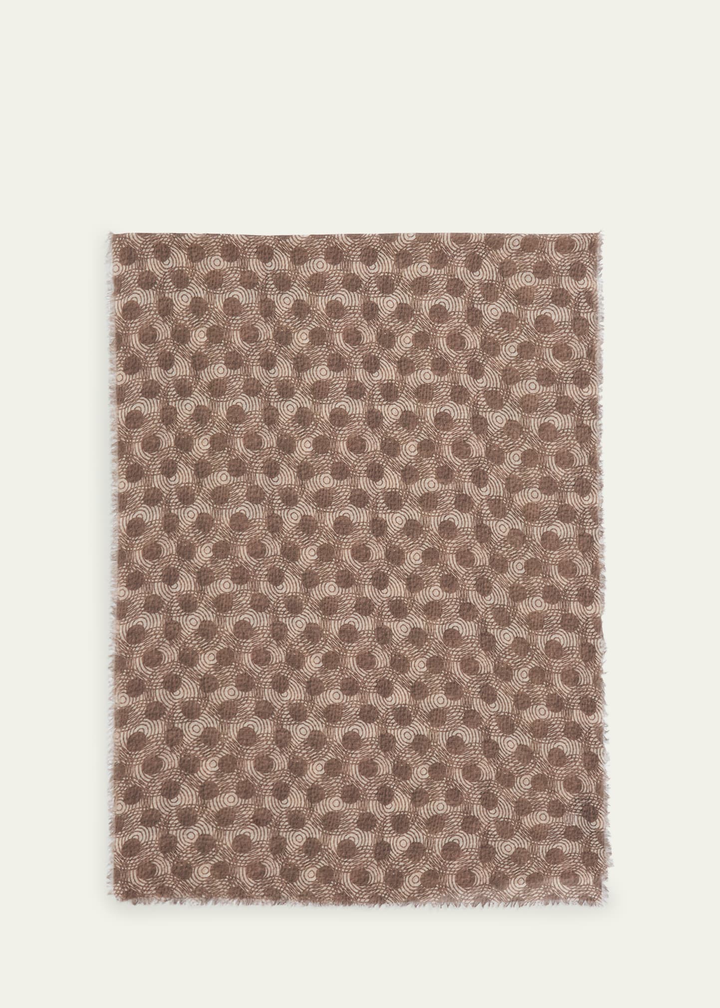 Shop Alonpi Men's Wool Geometric-print Scarf In 513660/101-600
