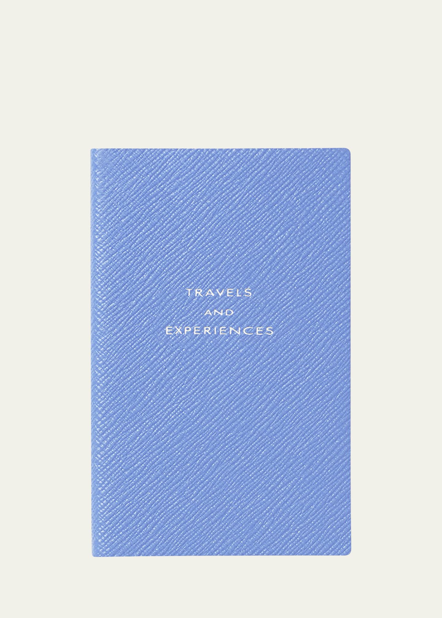 Smythson Travels And Experiences Panama Notebook In Nile Blue