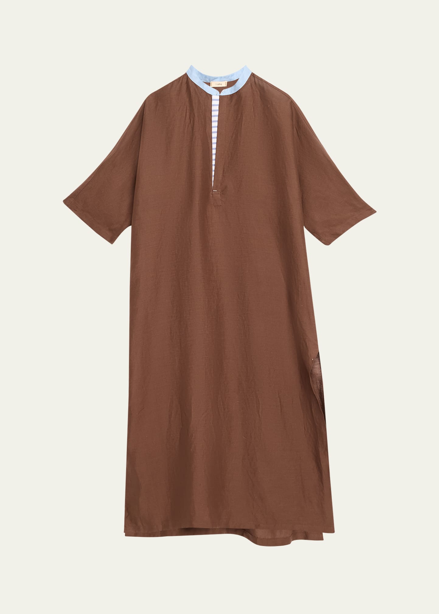 The Salting Max Caftan Maxi Dress In Brown