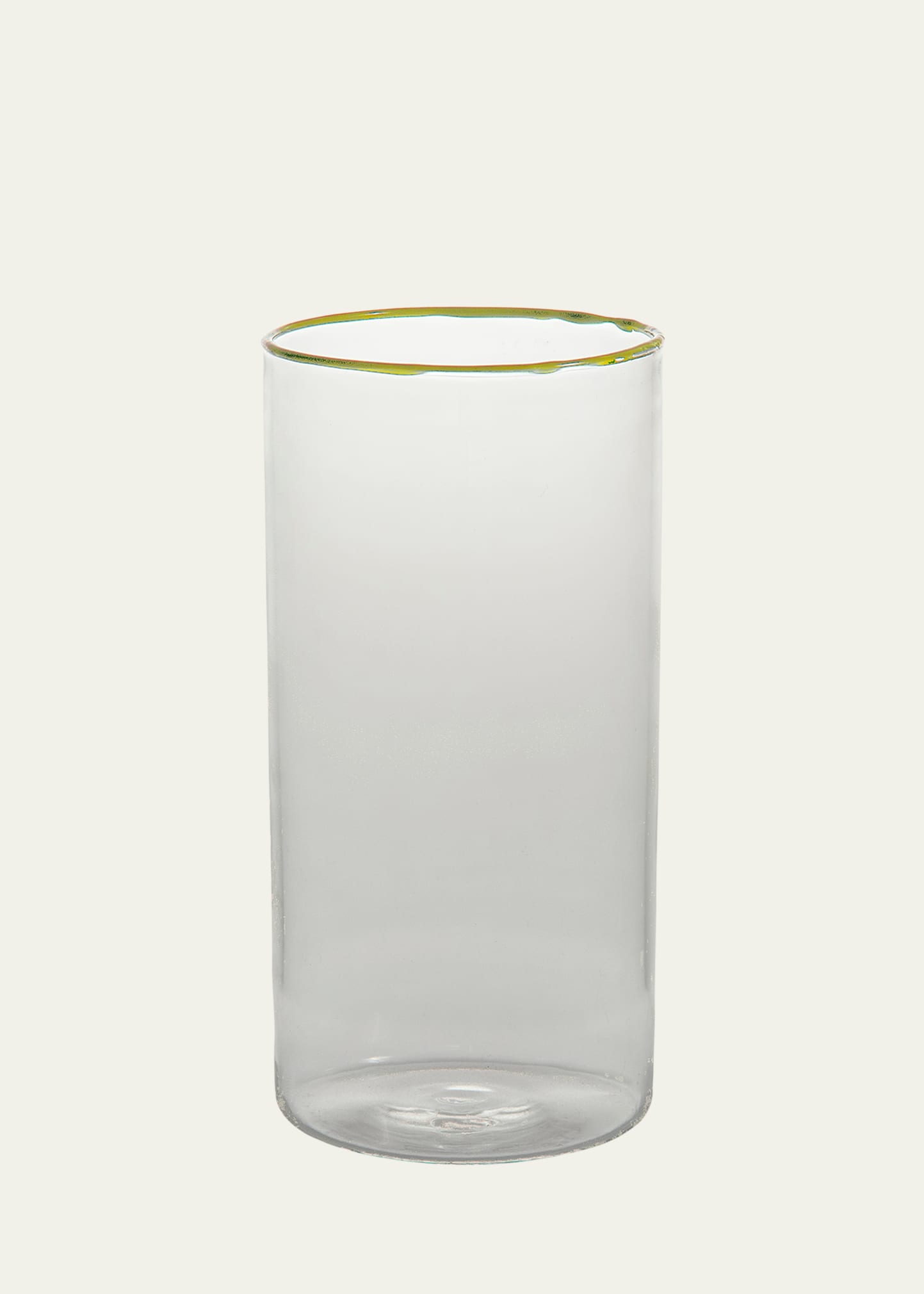 Tuttoattaccato Lemon Yellow Highball Glass, 15.2 Oz. In Lemon Yellow