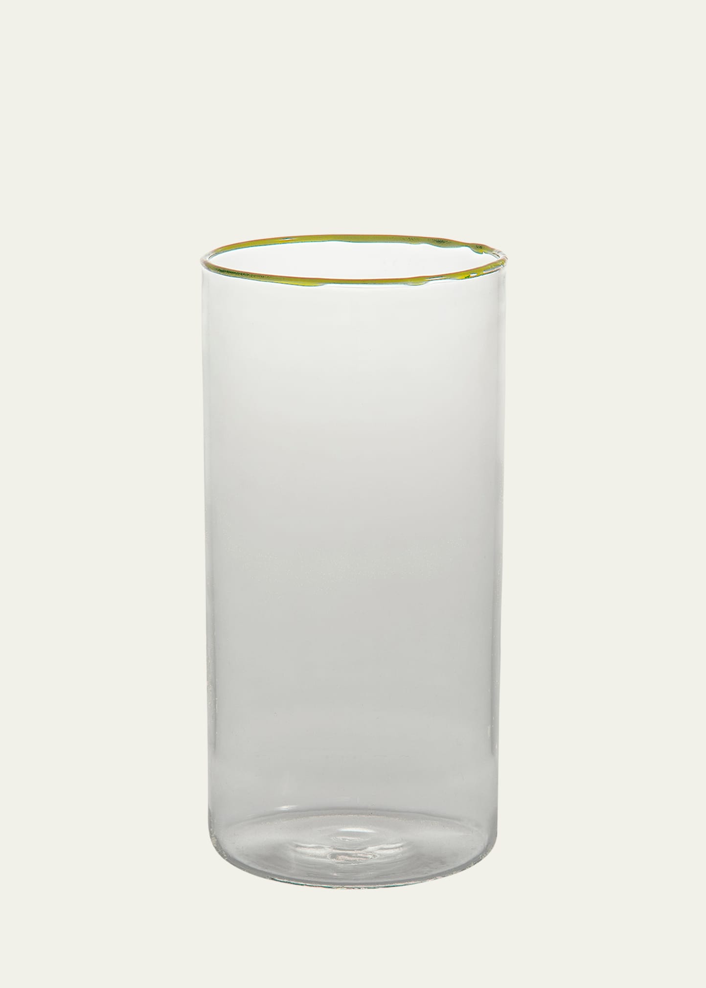 Shop Tuttoattaccato Red Highball Glass, 15.2 Oz.