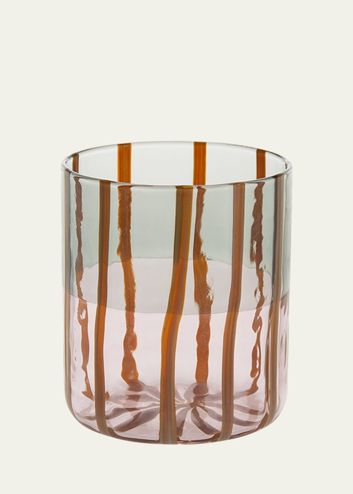 Tuttoattaccato Mezzo E Mezzo Palermo Drinking Glass, 11.15 Oz. In Multi