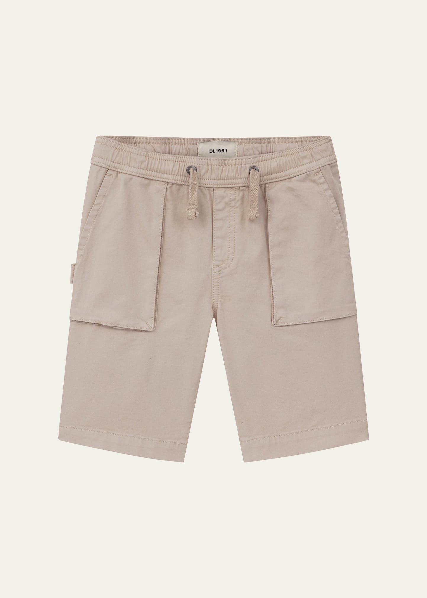 Shop Dl1961 Boy's Jackson Twill Shorts In Brut