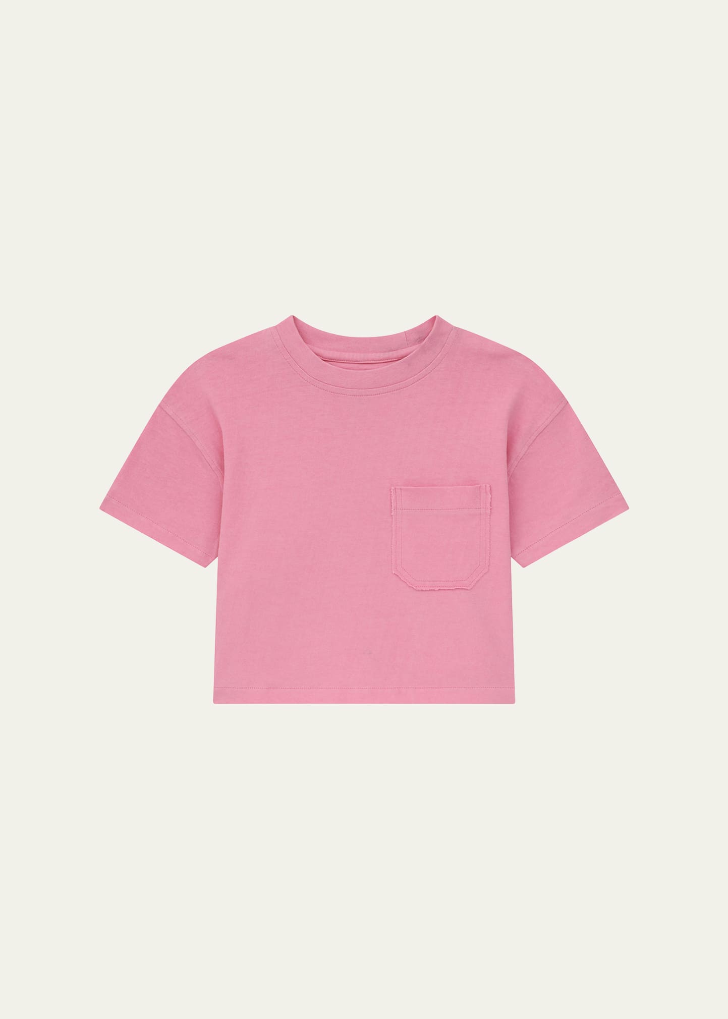 Girl's Solid T-Shirt, Size 2-6X