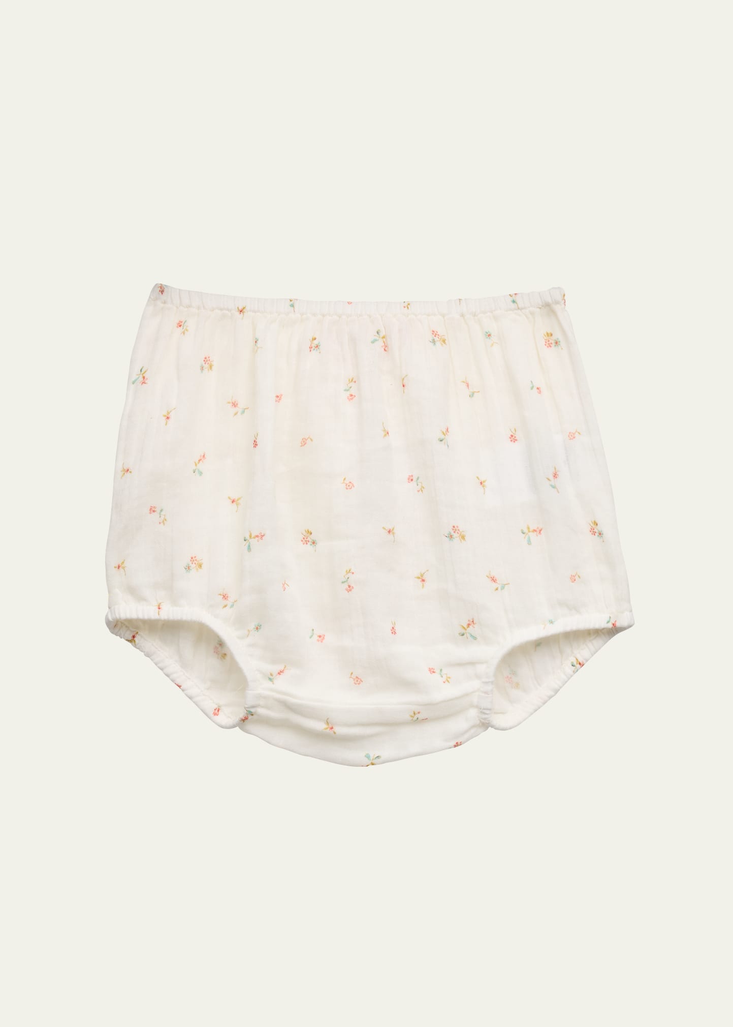Girl's Floral-Print Bloomers, Size 6M-2