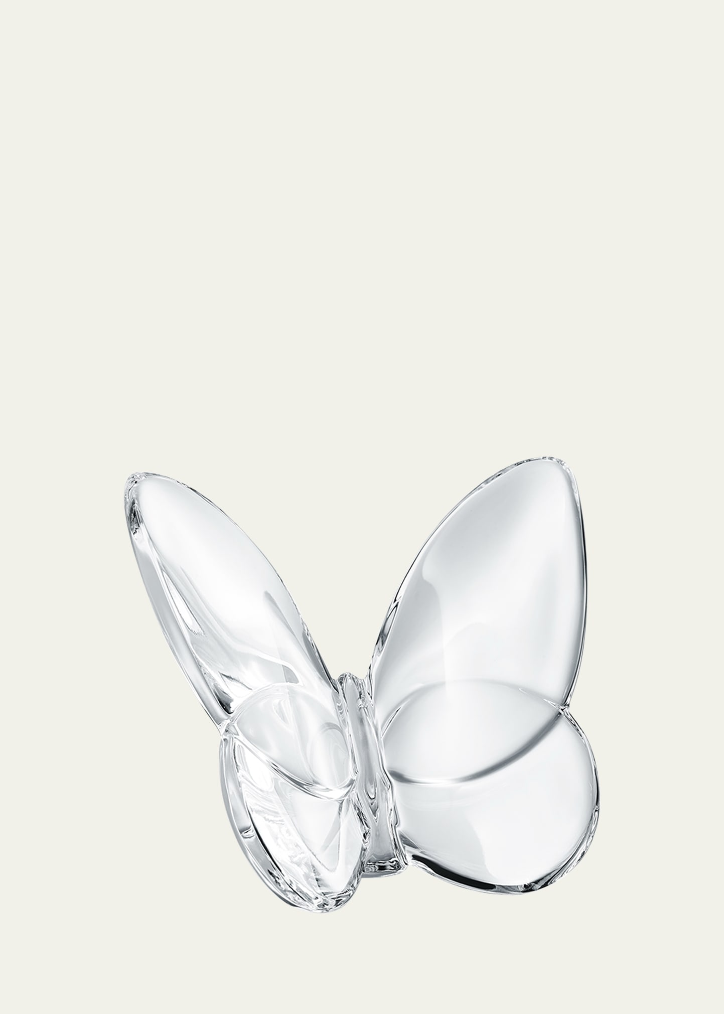 Baccarat Clear Crystal Butterfly In Transparent