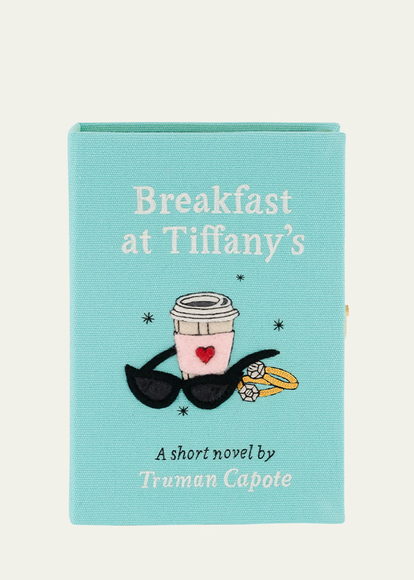 Breakfast at Tiffany's Book Clutch Bag