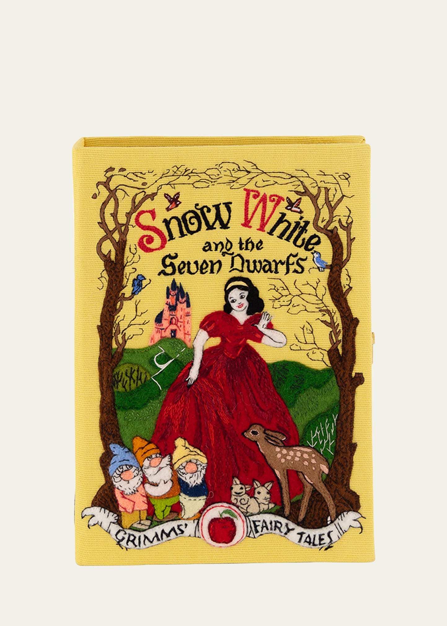 Snow White and the Seven Dwarfs Book Clutch Bag