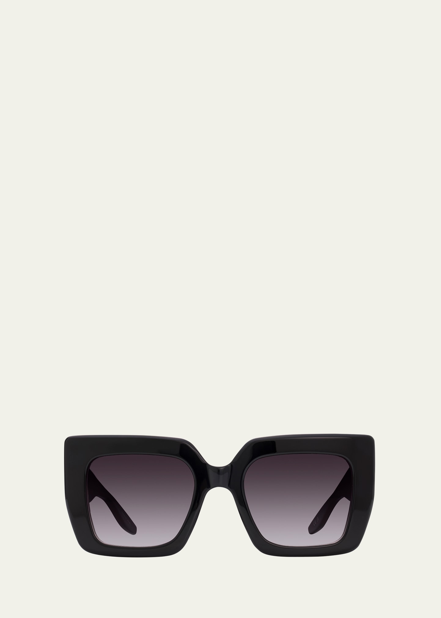 Shop Barton Perreira Wailua Black Zyl Butterfly Sunglasses
