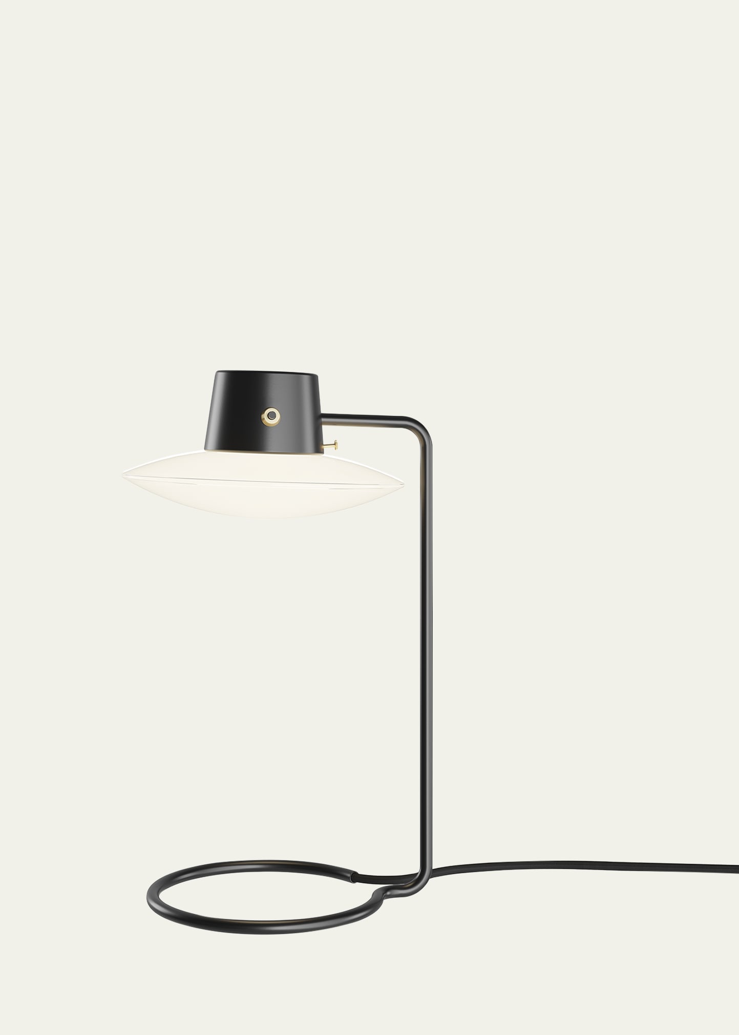 Louis Poulsen Aj Oxford Table Lamp, 16" In Opal